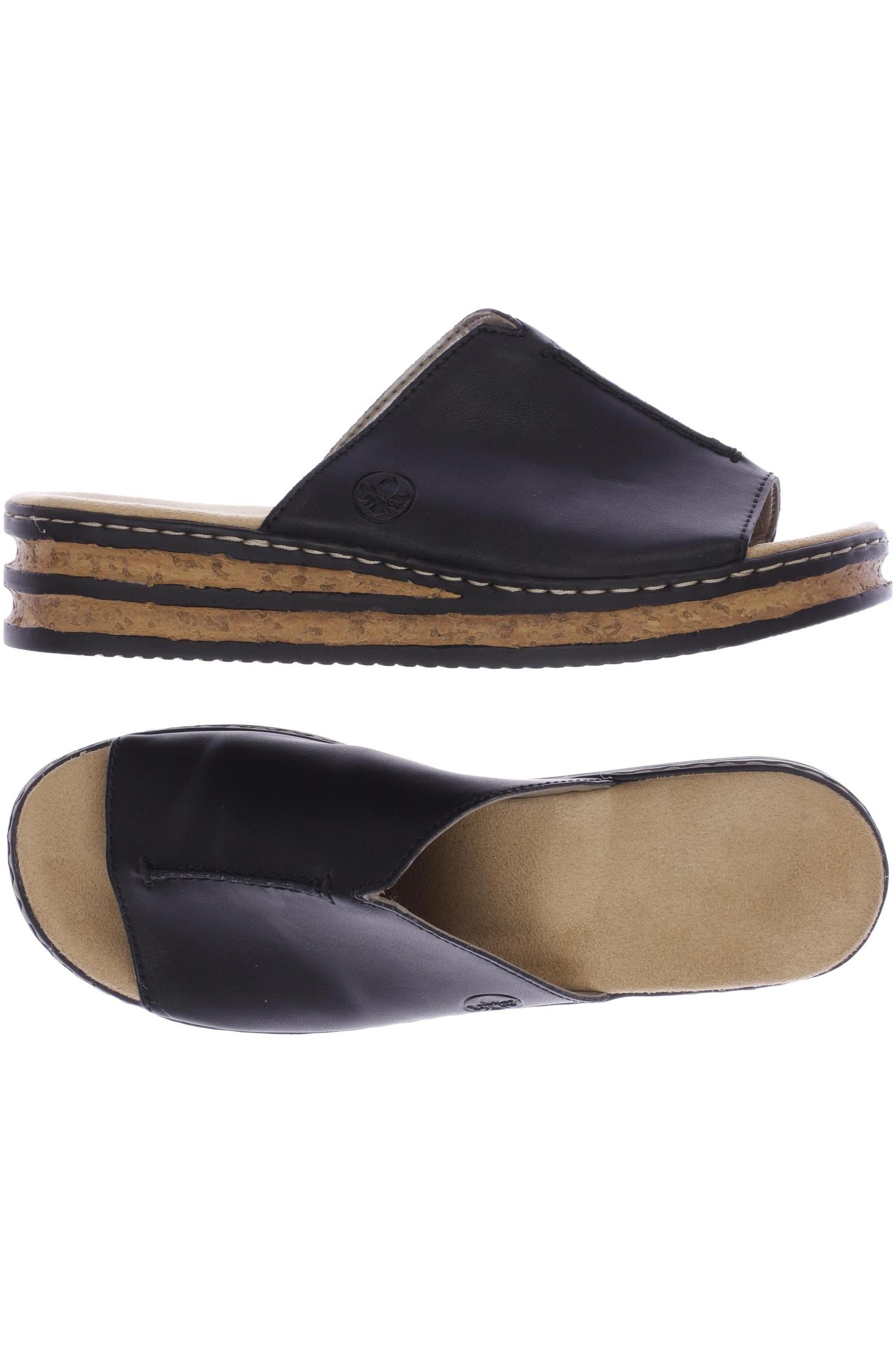 

Rieker Damen Sandale, schwarz