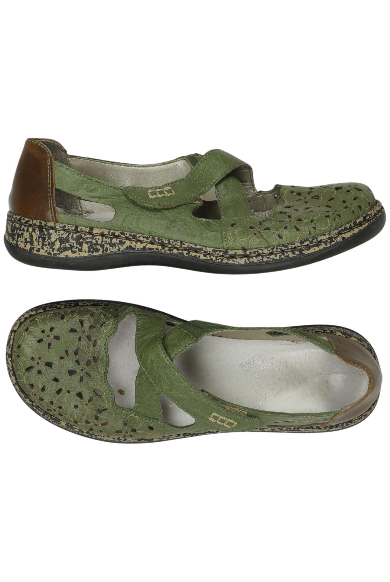 

Rieker Damen Sandale, grün, Gr. 38