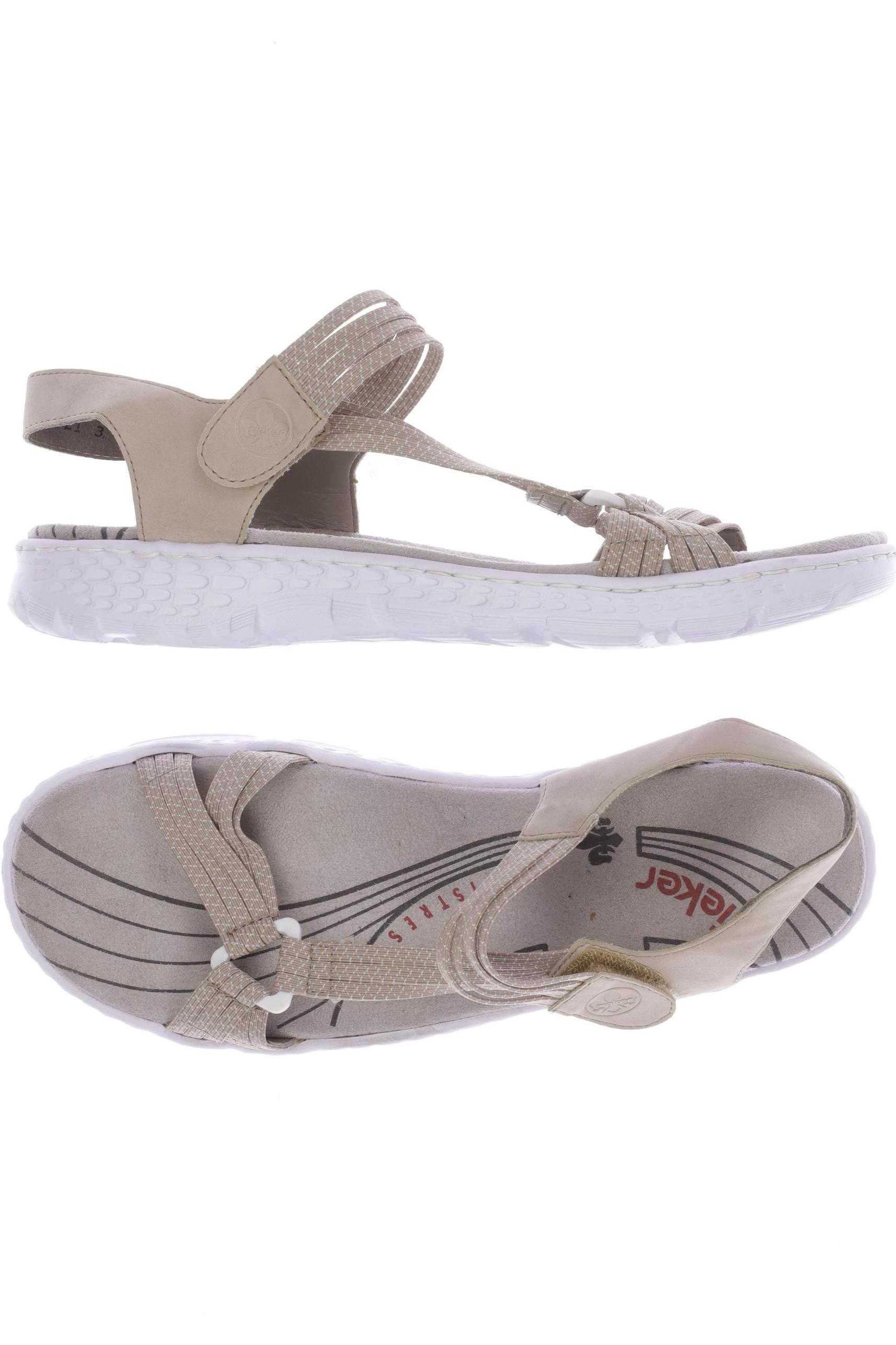 

Rieker Damen Sandale, beige, Gr. 42
