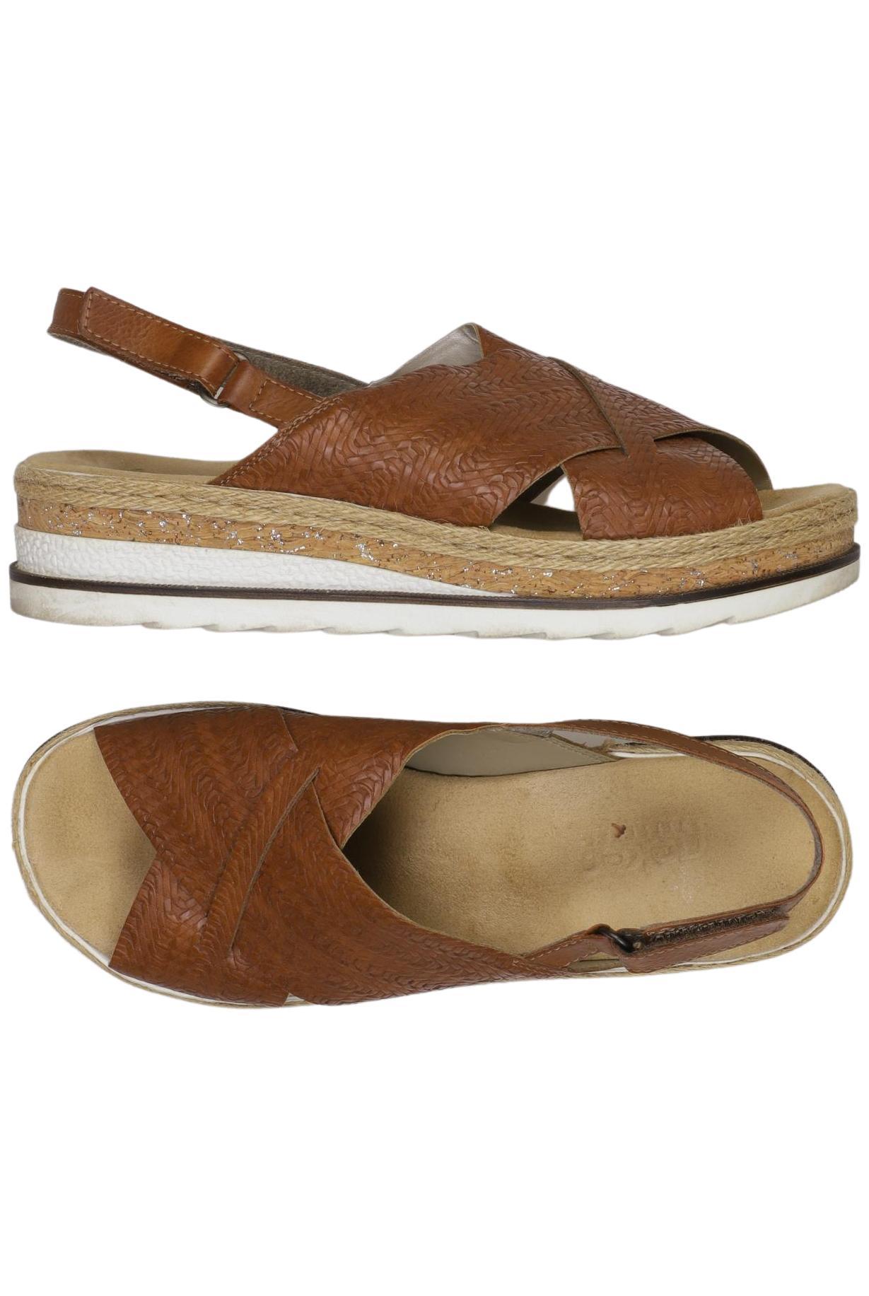 

Rieker Damen Sandale, braun, Gr. 40