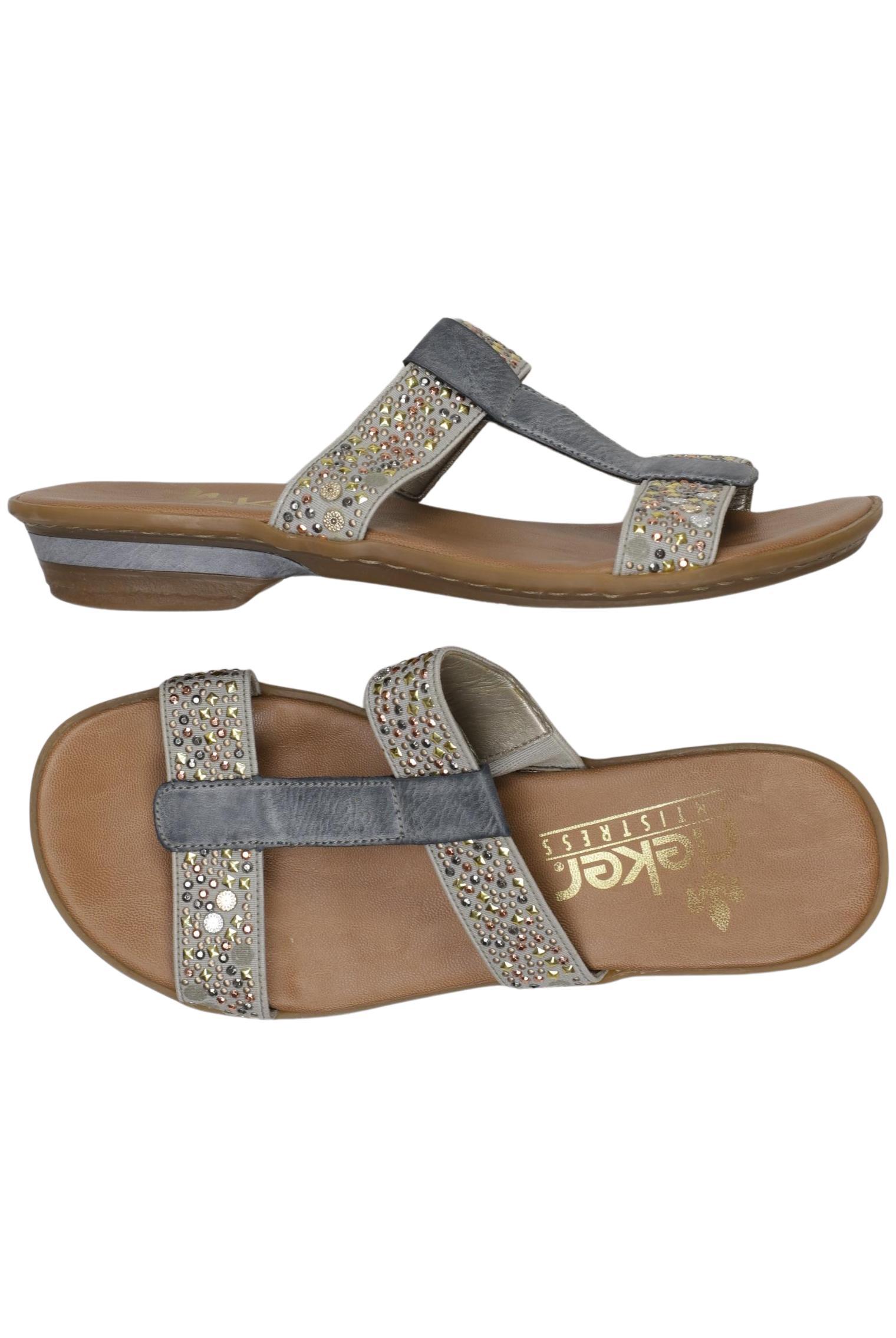 

Rieker Damen Sandale, grau, Gr. 36