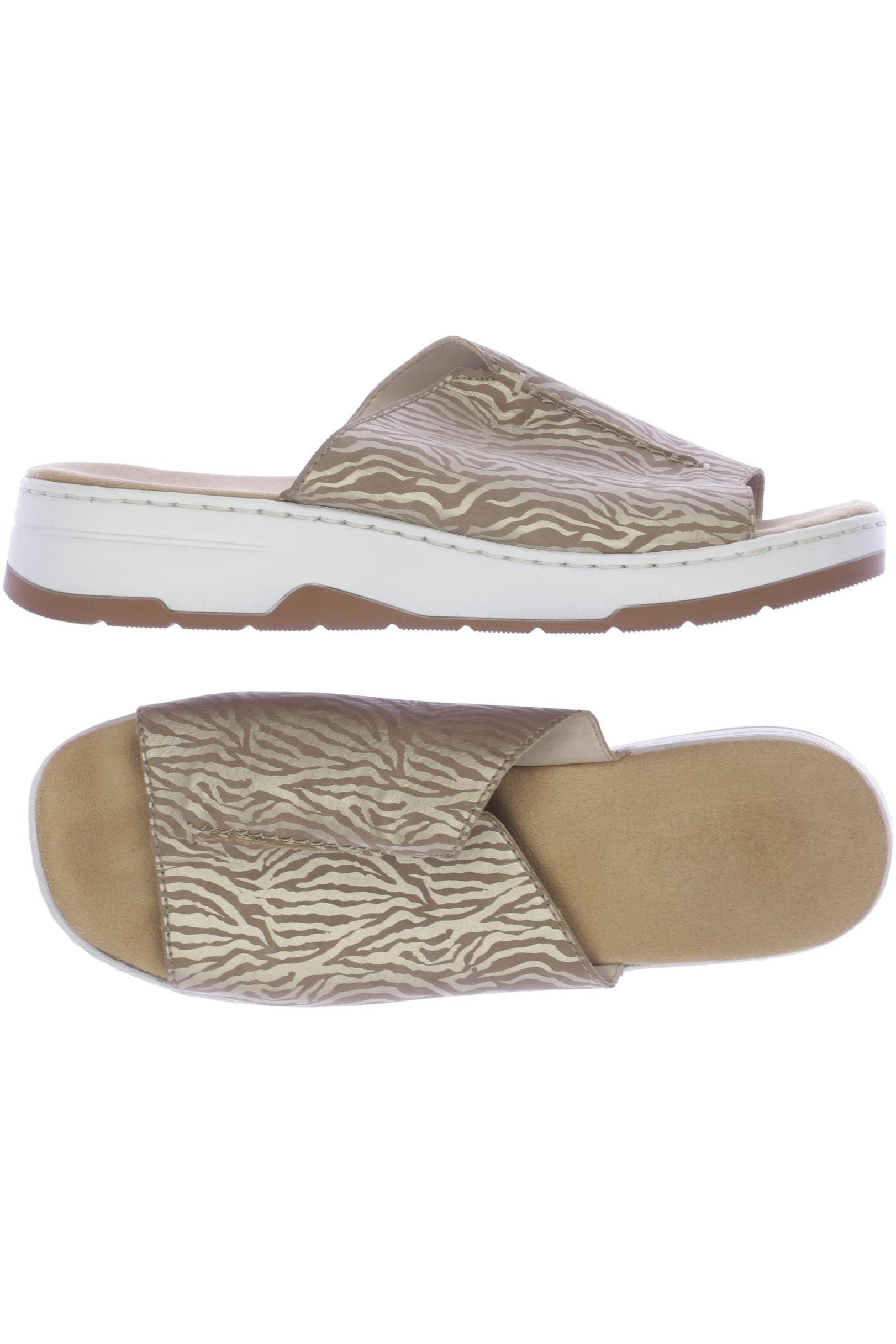 

Rieker Damen Sandale, beige, Gr. 40