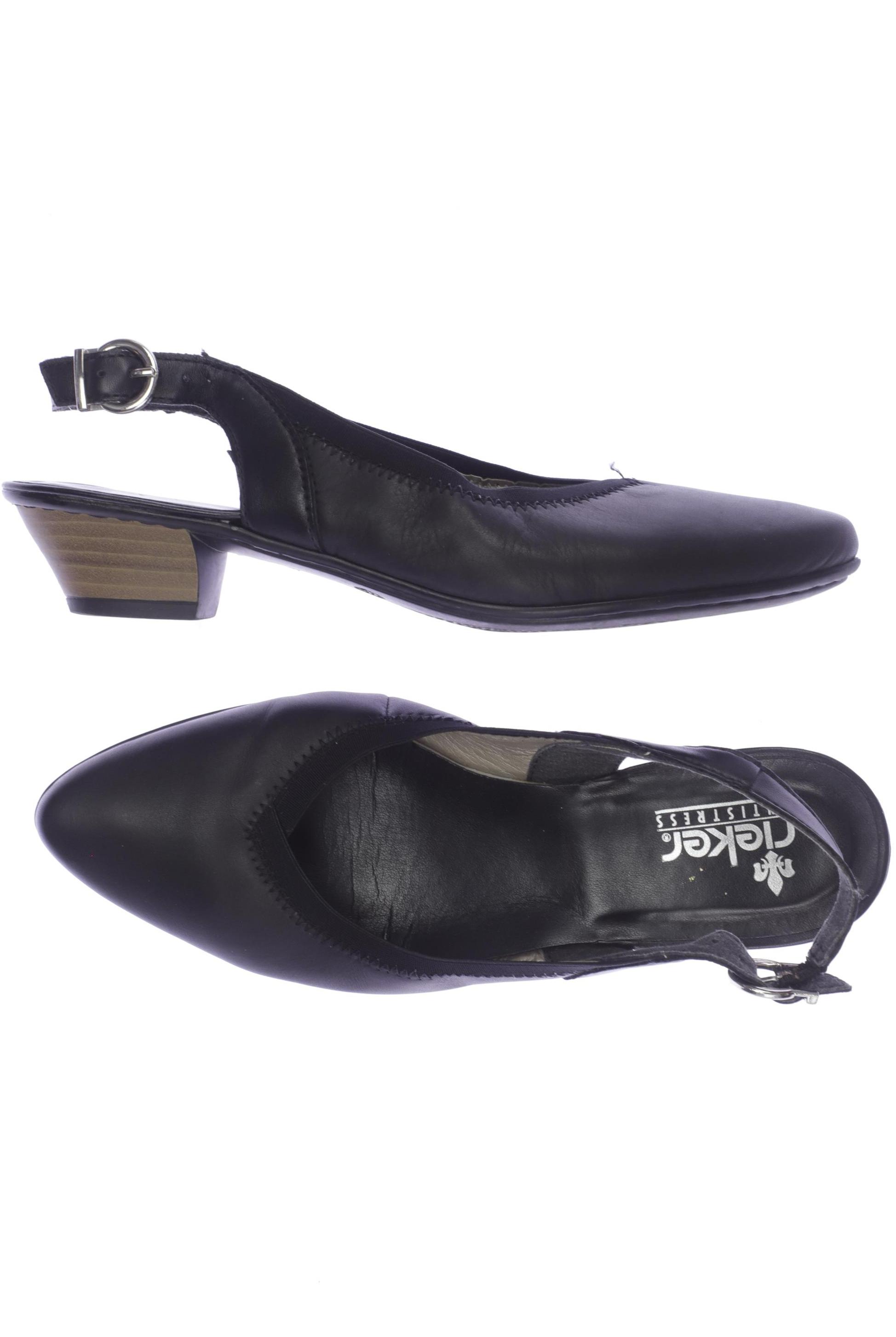 

Rieker Damen Sandale, schwarz, Gr. 38