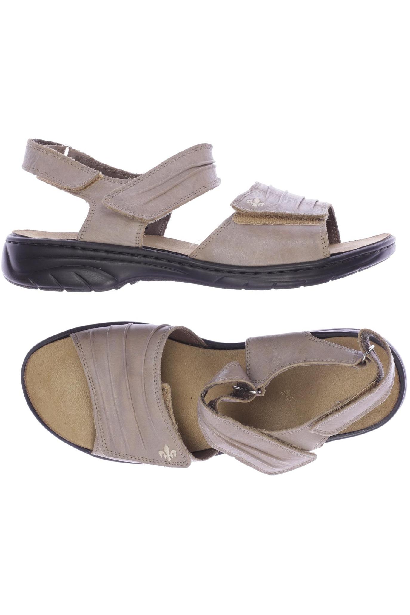 

Rieker Damen Sandale, beige, Gr. 40