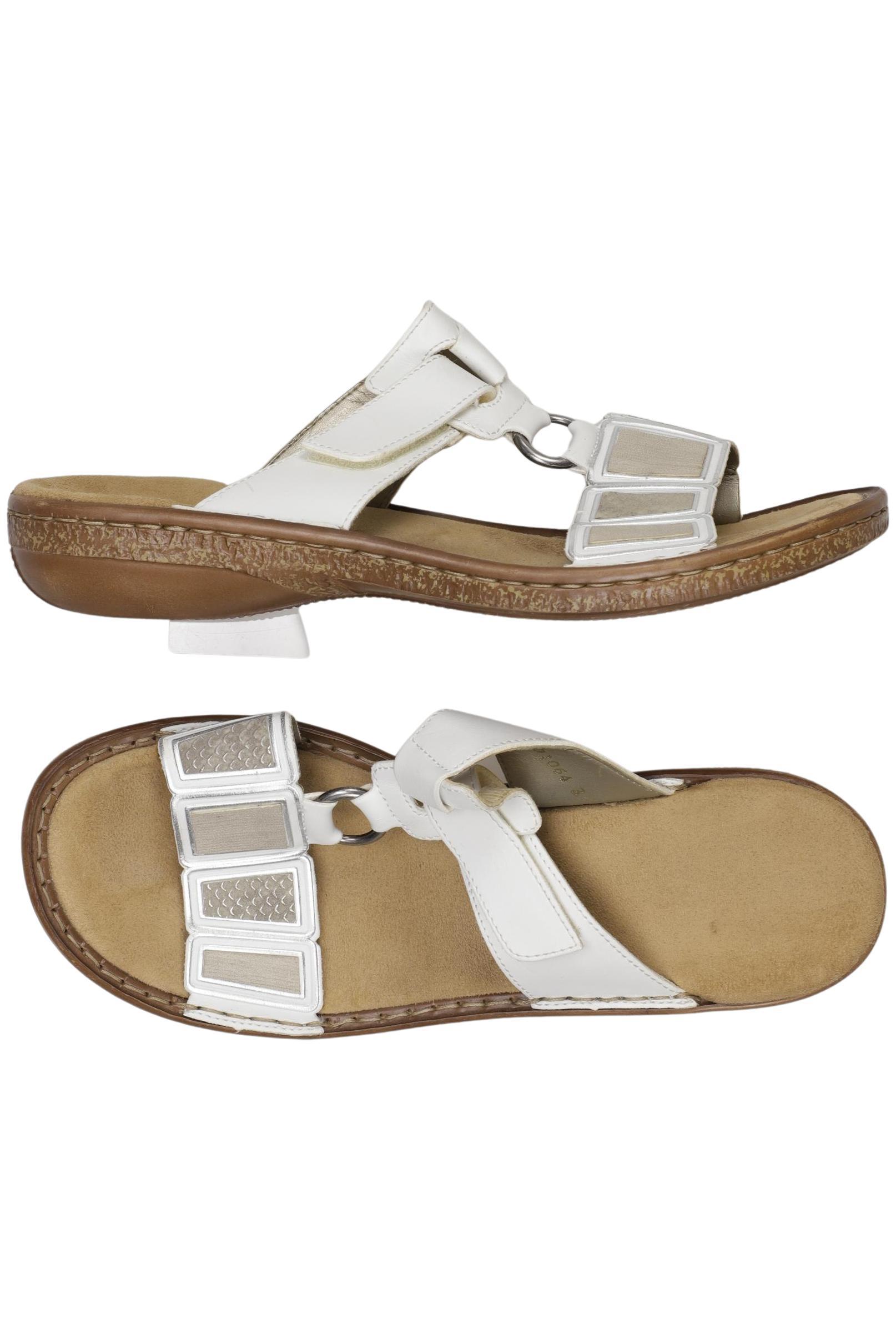 

Rieker Damen Sandale, weiß, Gr. 41