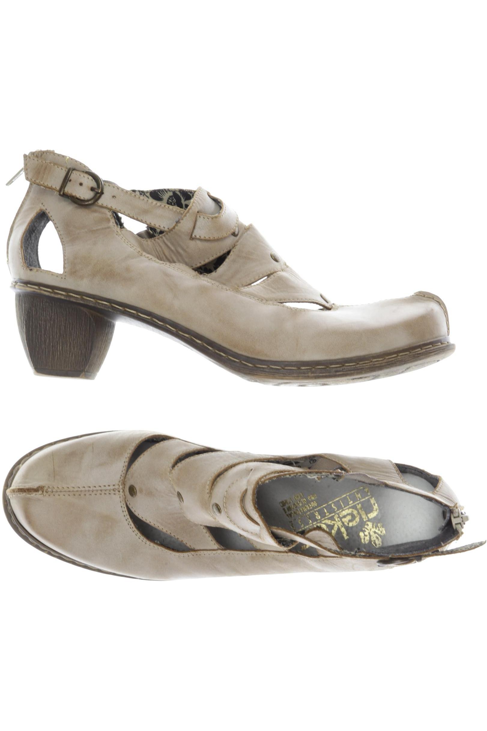 

Rieker Damen Sandale, beige, Gr. 41