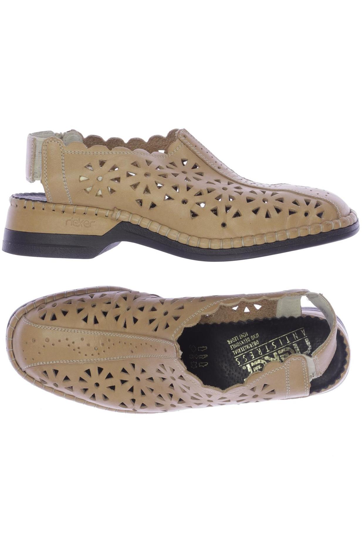 

Rieker Damen Sandale, beige, Gr. 37