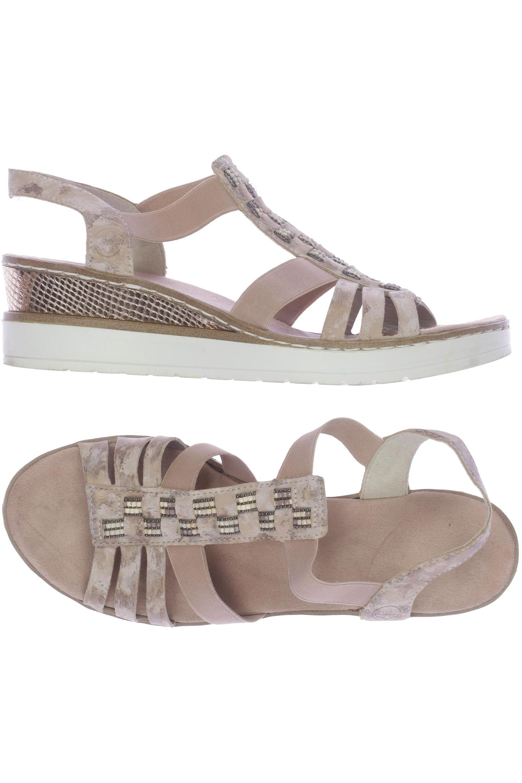 

Rieker Damen Sandale, pink, Gr. 40