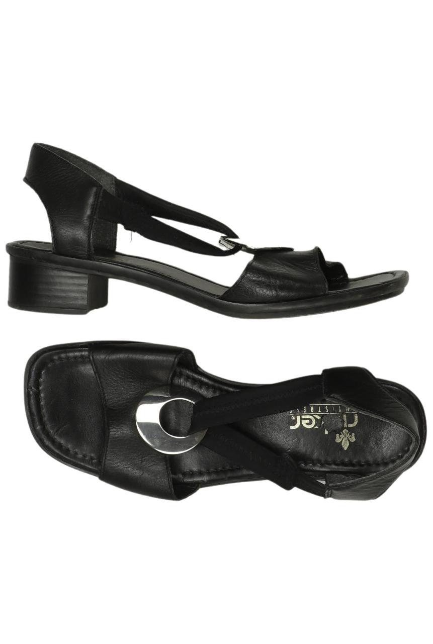 

Rieker Damen Sandale, schwarz, Gr. 38