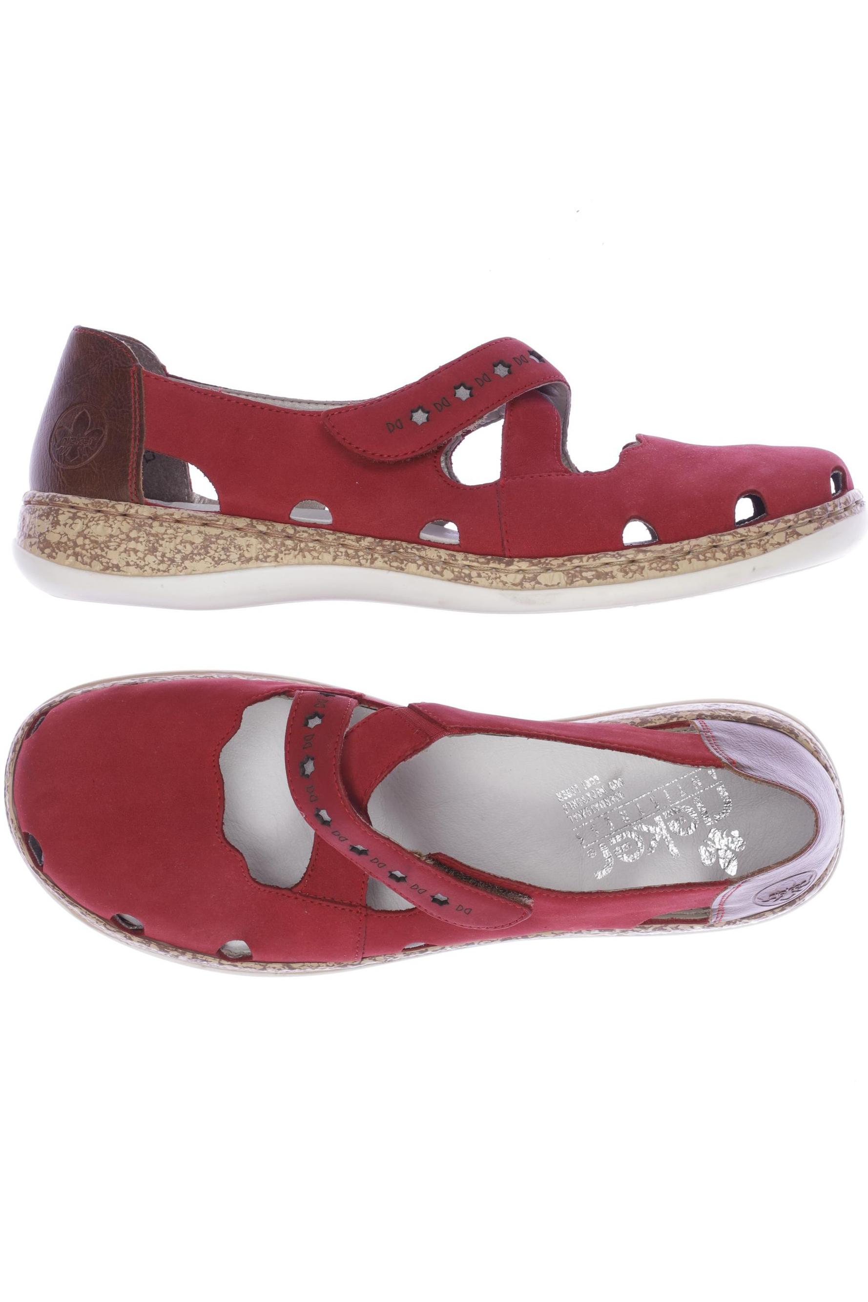 

Rieker Damen Sandale, rot, Gr. 41