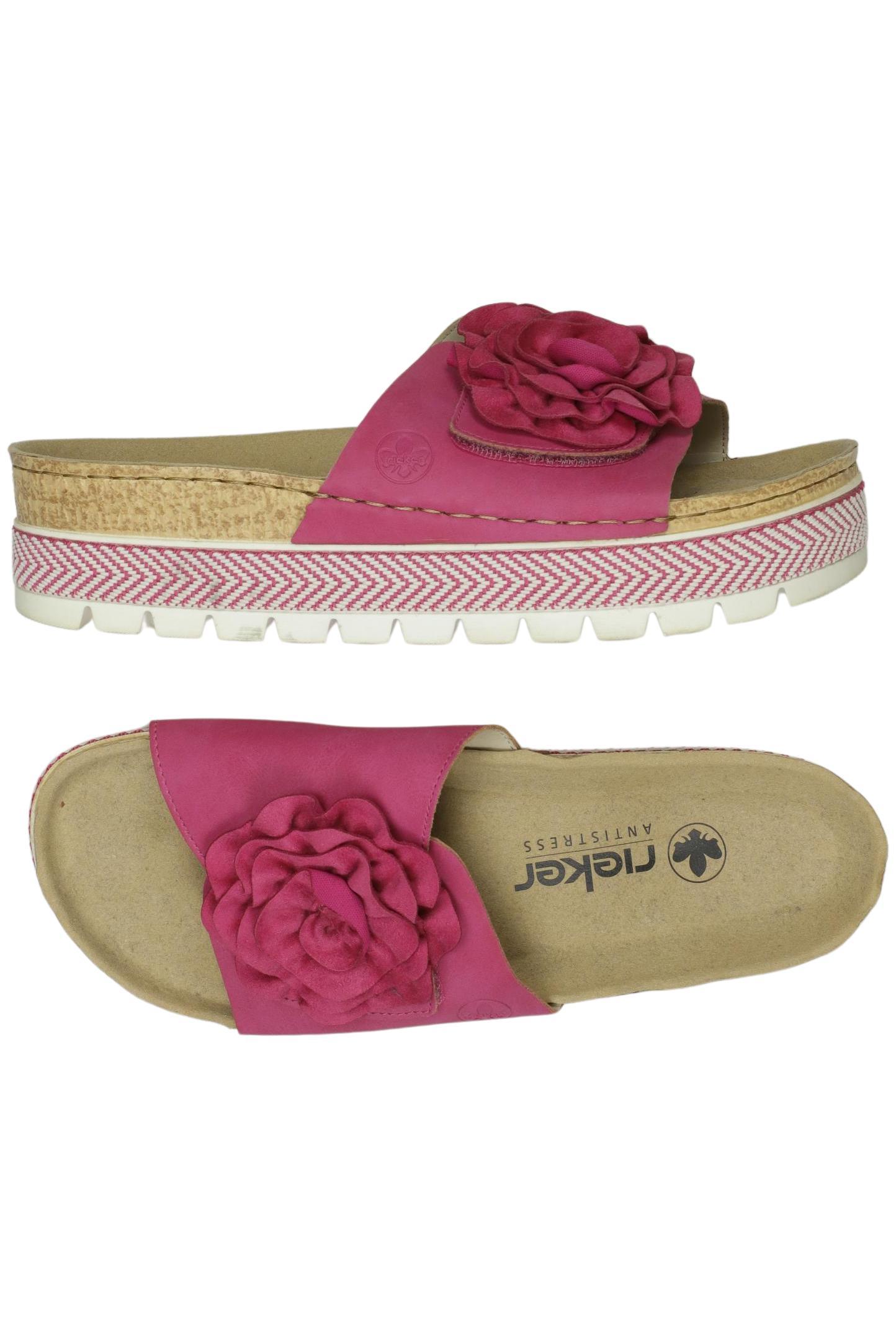 

Rieker Damen Sandale, pink, Gr. 41
