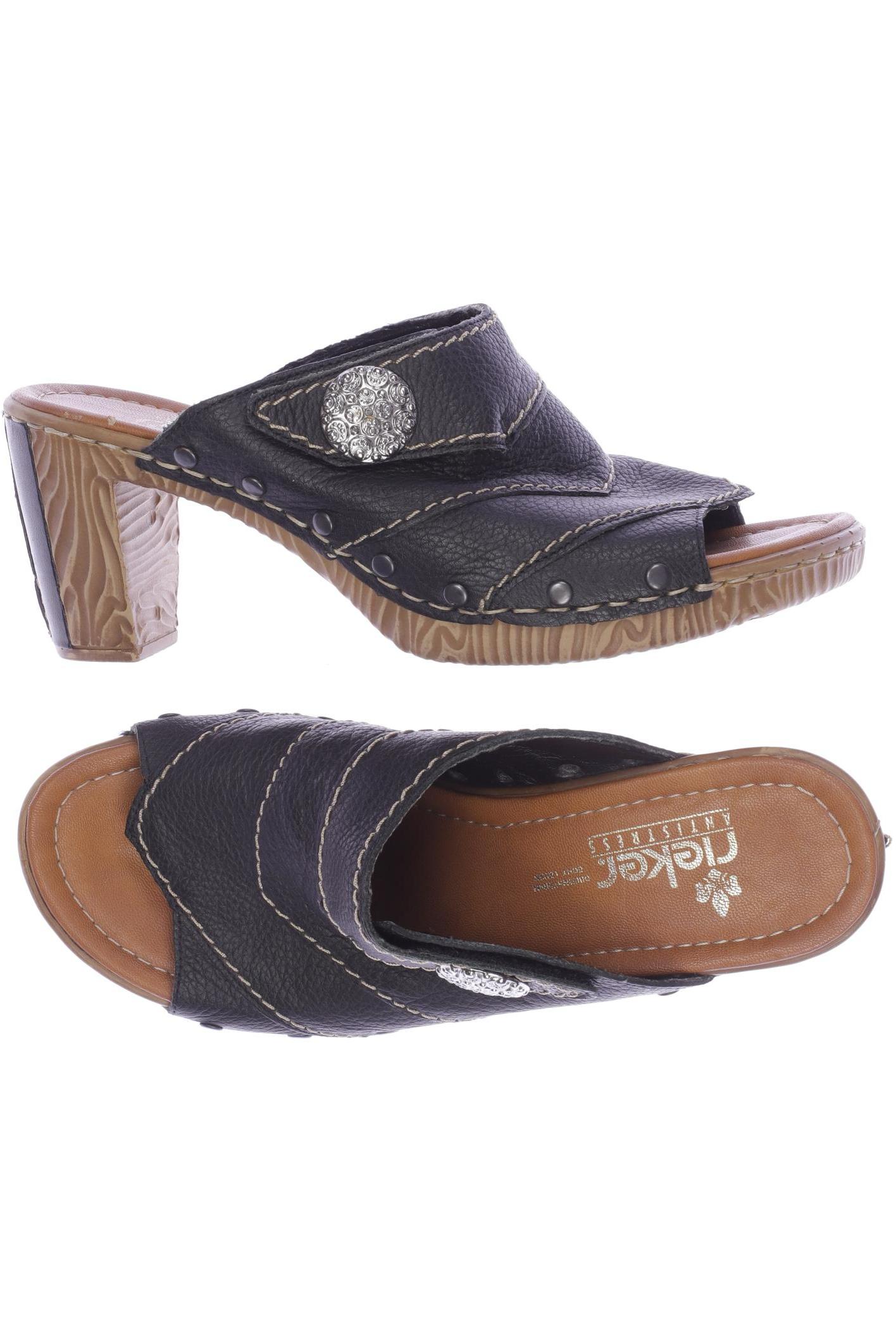

Rieker Damen Sandale, schwarz