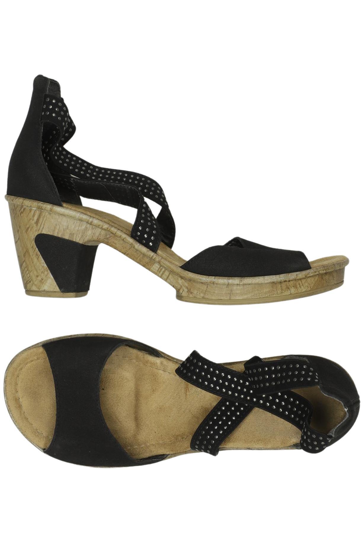 

Rieker Damen Sandale, schwarz, Gr. 38
