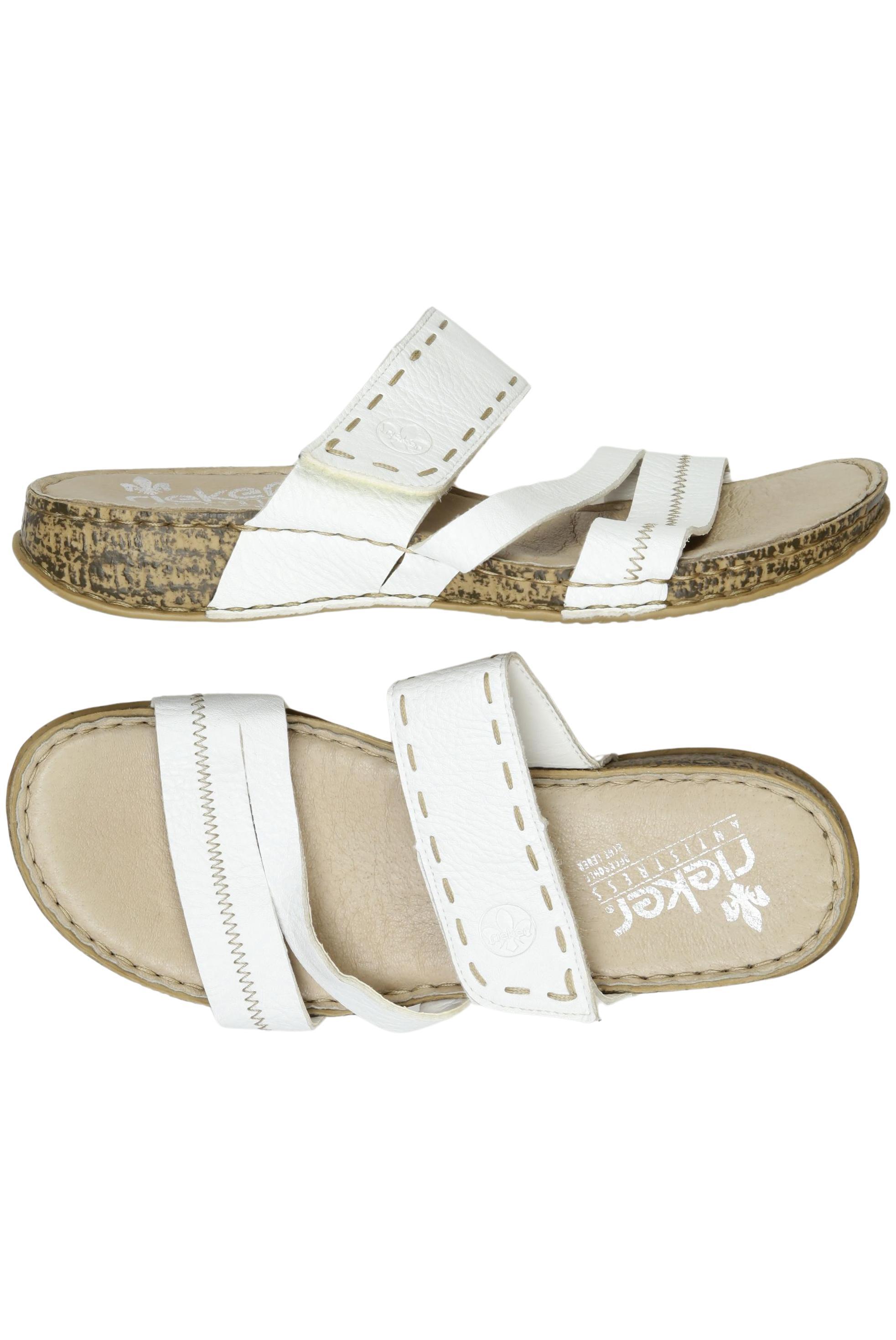 

Rieker Damen Sandale, weiß, Gr. 40