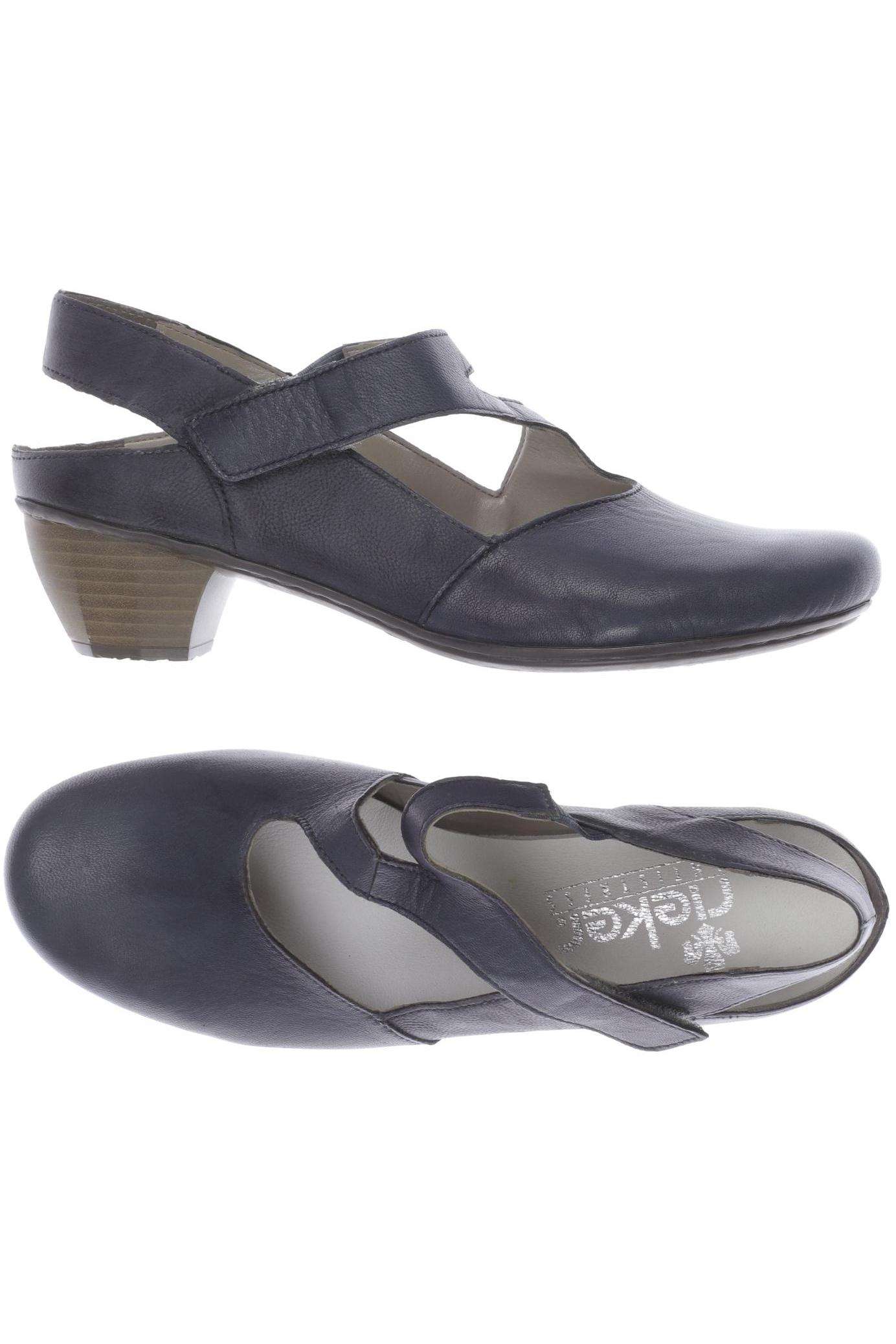 

Rieker Damen Sandale, marineblau, Gr. 38