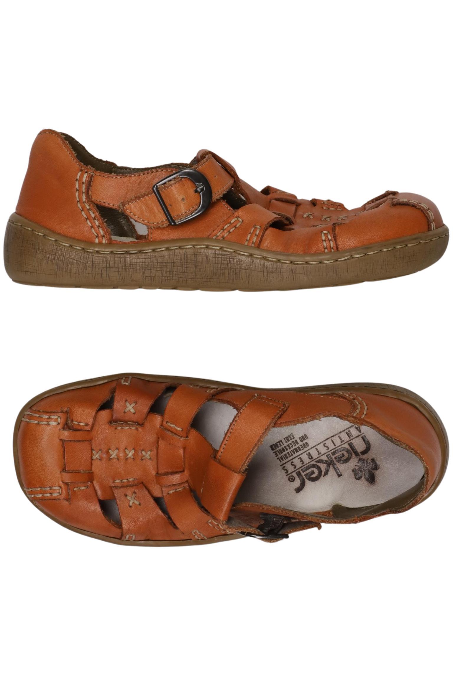 

Rieker Damen Sandale, orange, Gr. 37