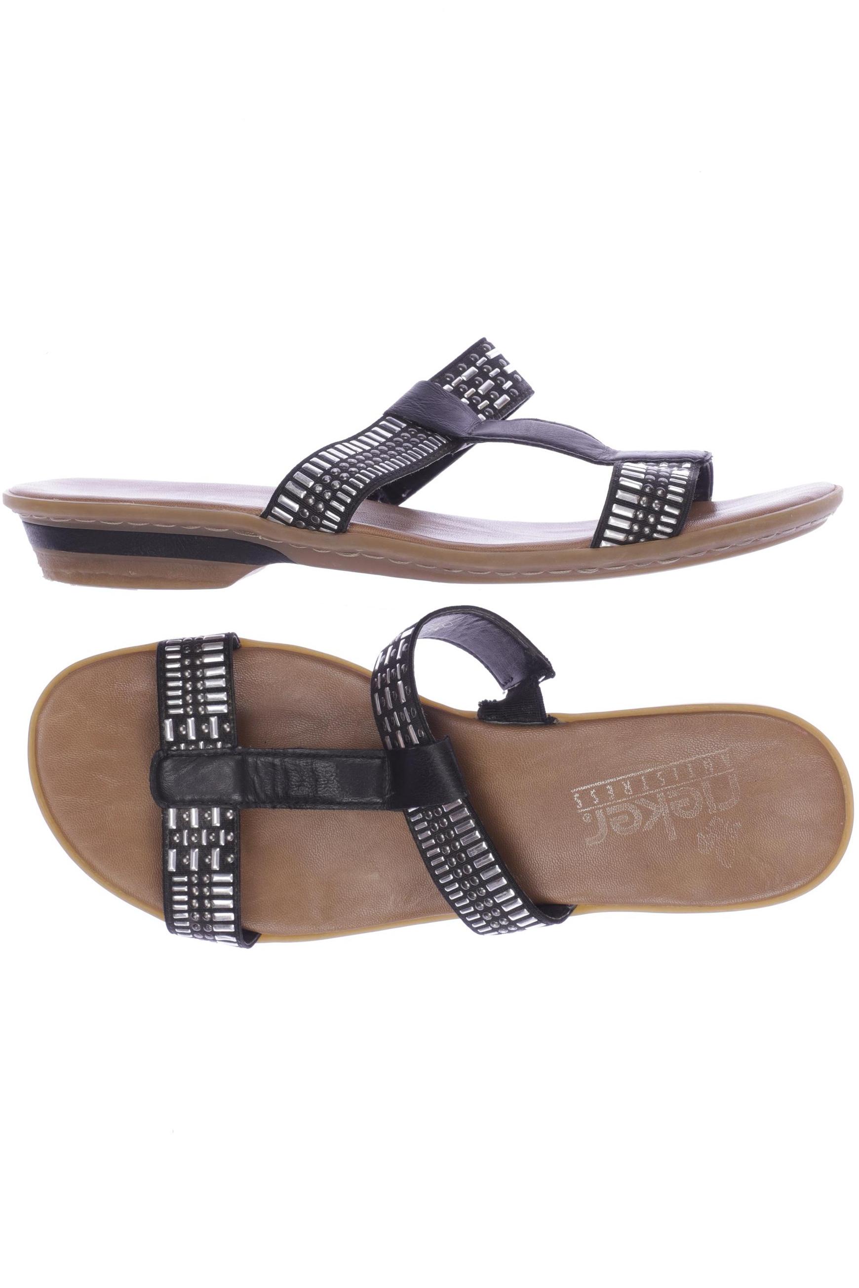 

Rieker Damen Sandale, schwarz