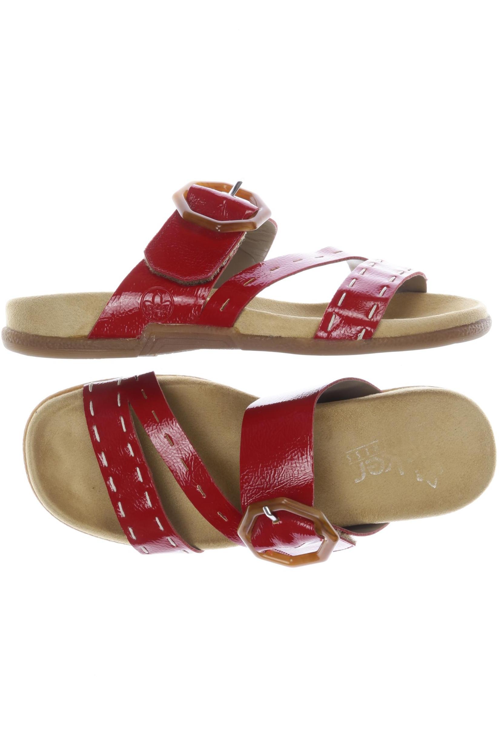 

Rieker Damen Sandale, rot, Gr. 40