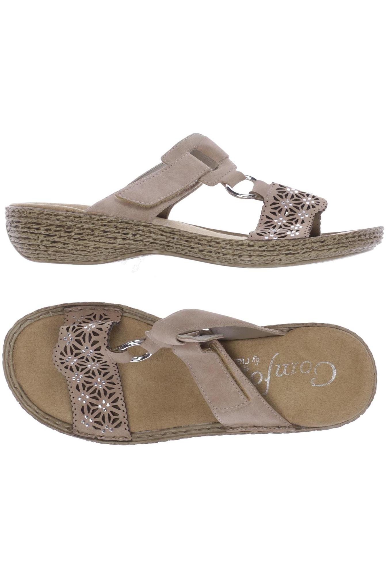 

Rieker Damen Sandale, beige, Gr. 37