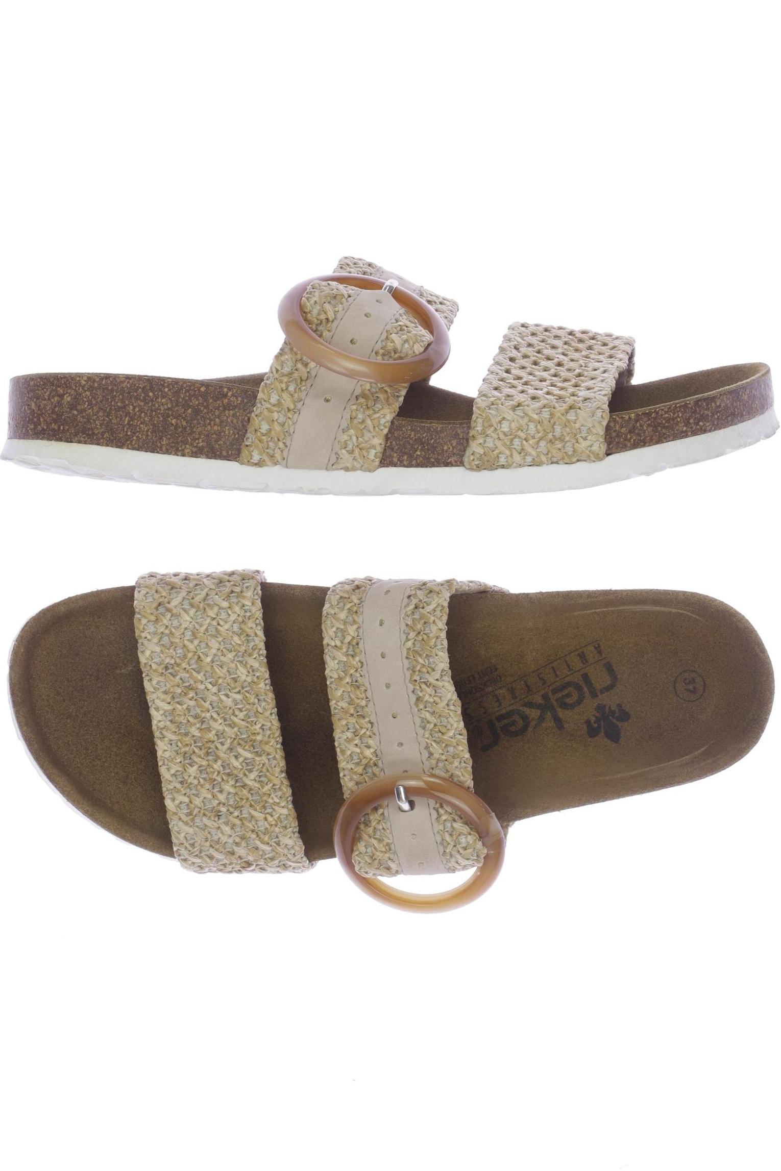 

Rieker Damen Sandale, beige, Gr. 37