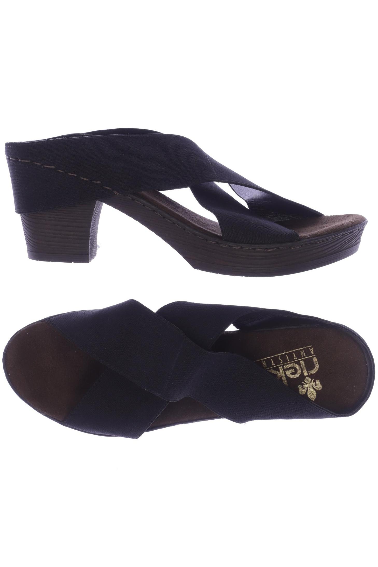 

Rieker Damen Sandale, schwarz