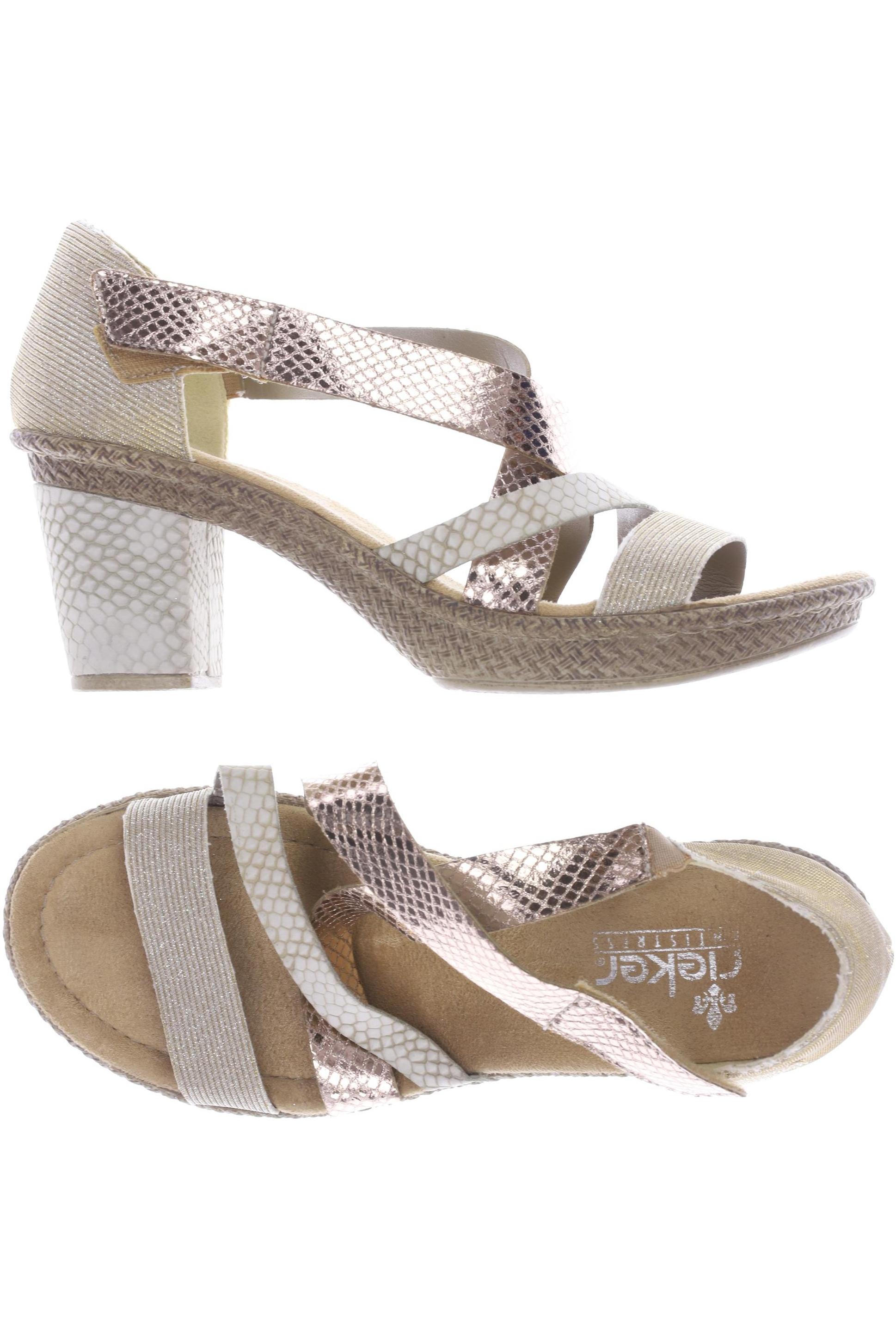 

Rieker Damen Sandale, gold