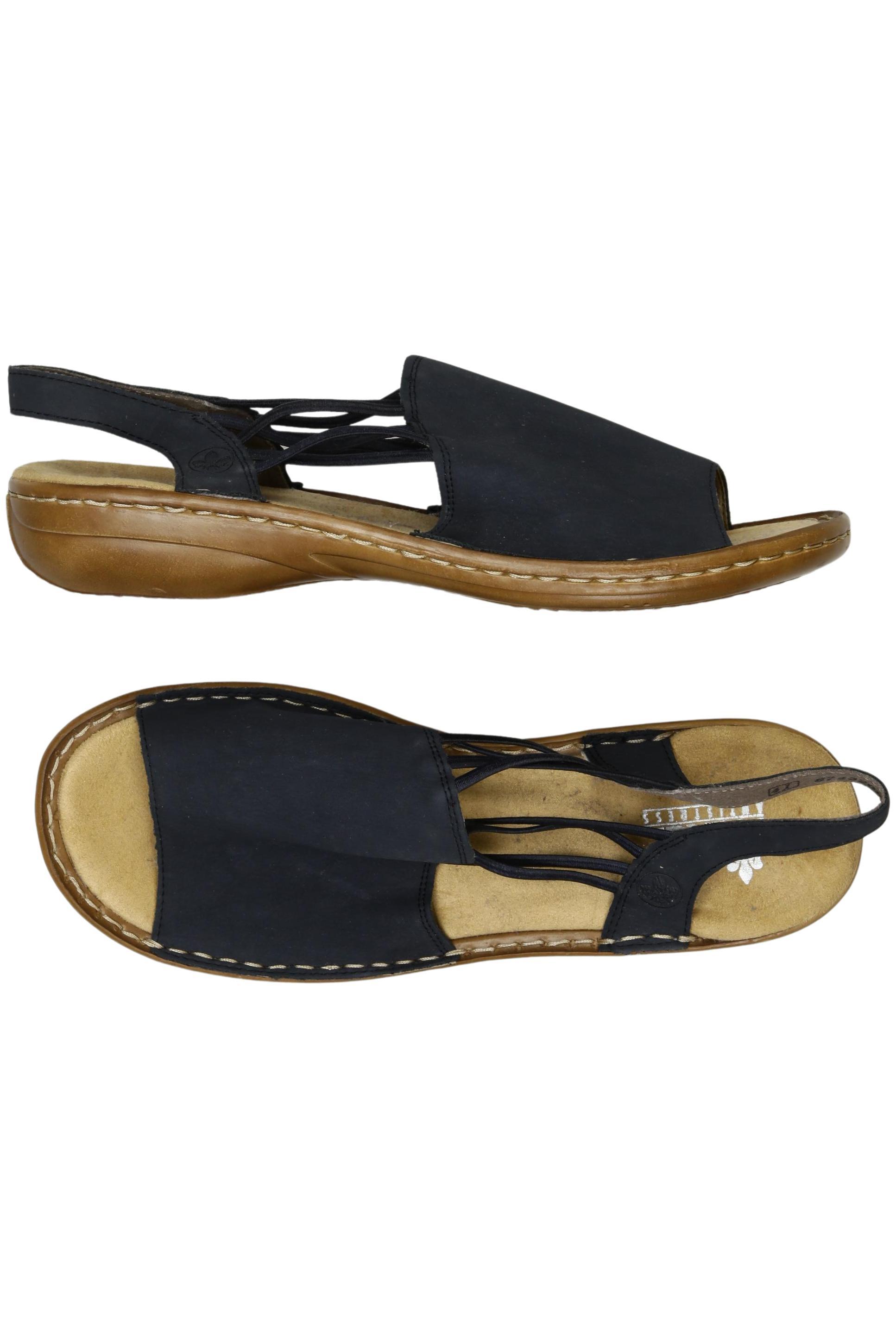 

Rieker Damen Sandale, marineblau, Gr. 41
