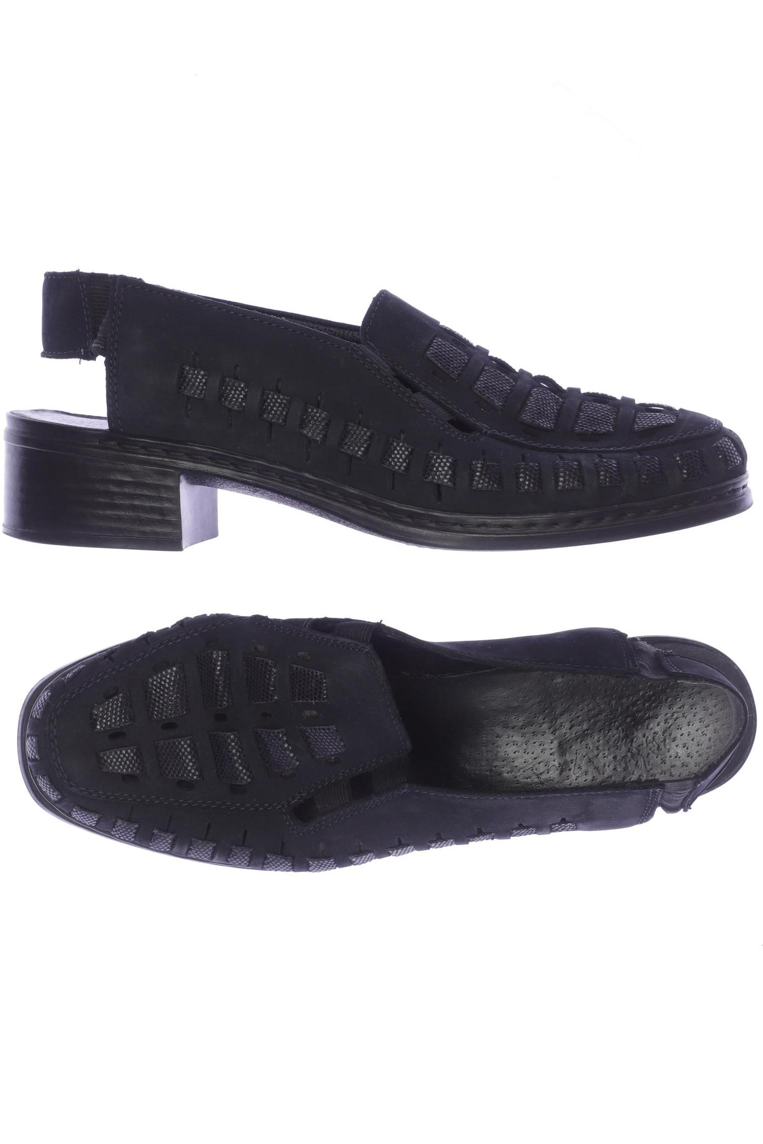 

Rieker Damen Sandale, schwarz, Gr. 39