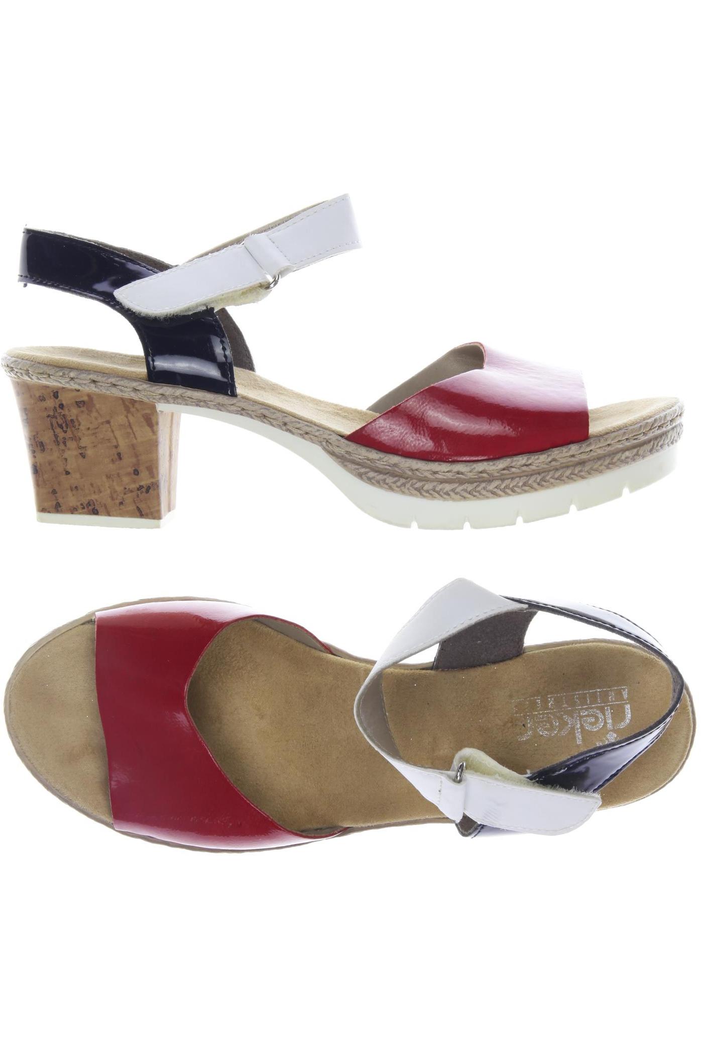 

Rieker Damen Sandale, rot, Gr. 37
