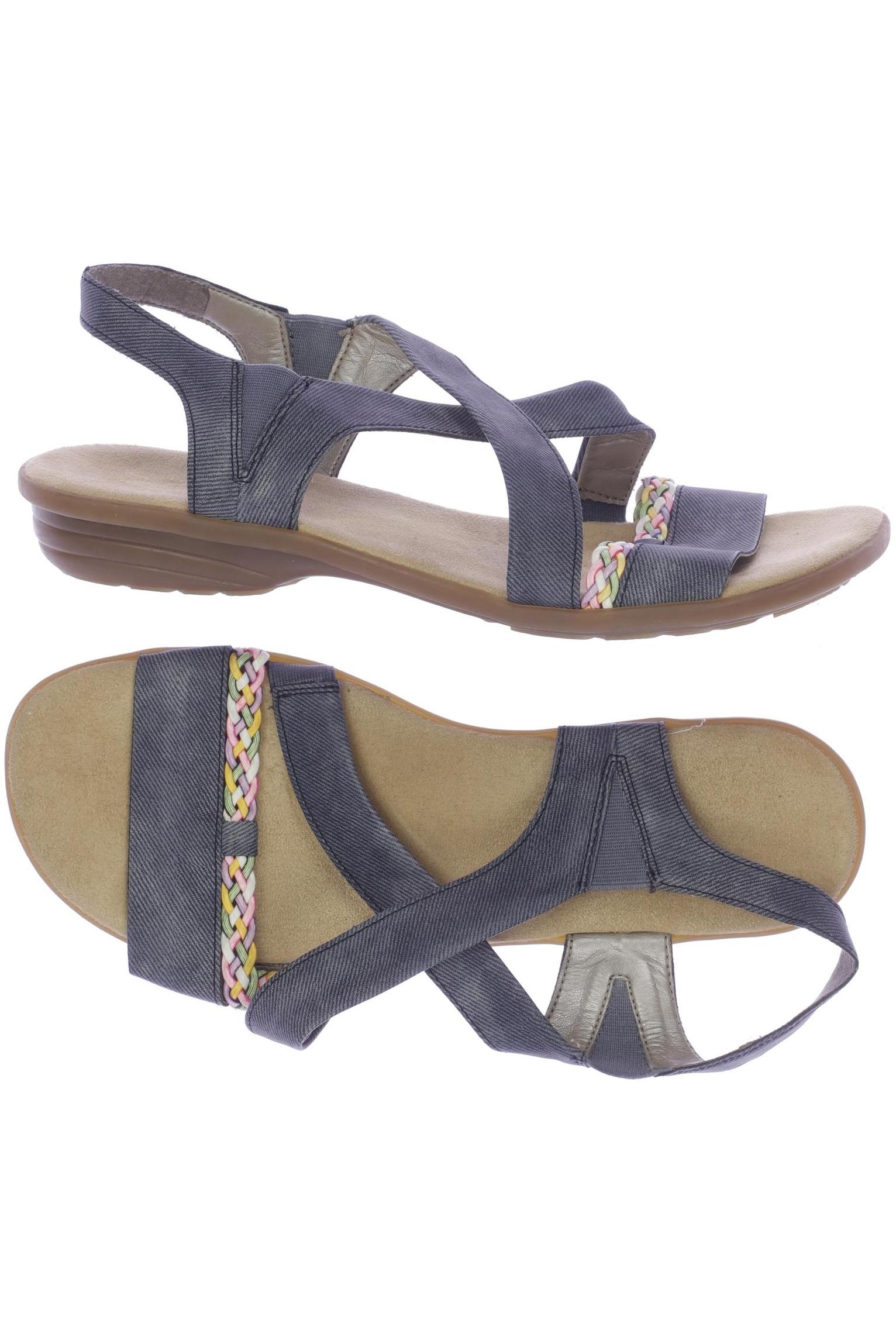 

Rieker Damen Sandale, grau, Gr. 39