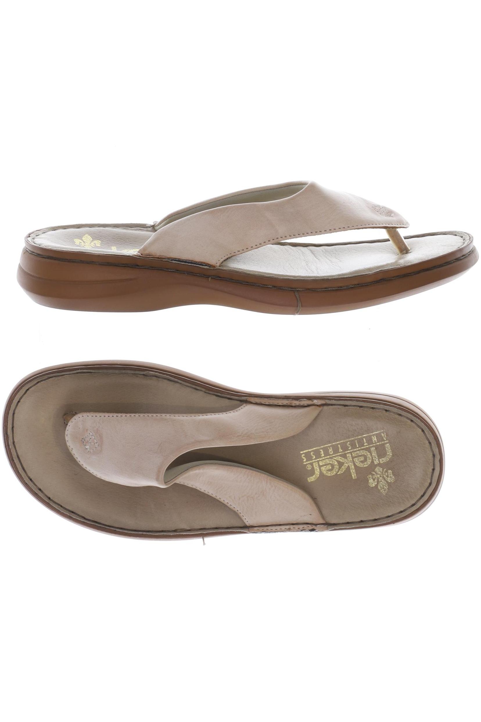 

Rieker Damen Sandale, beige, Gr. 39