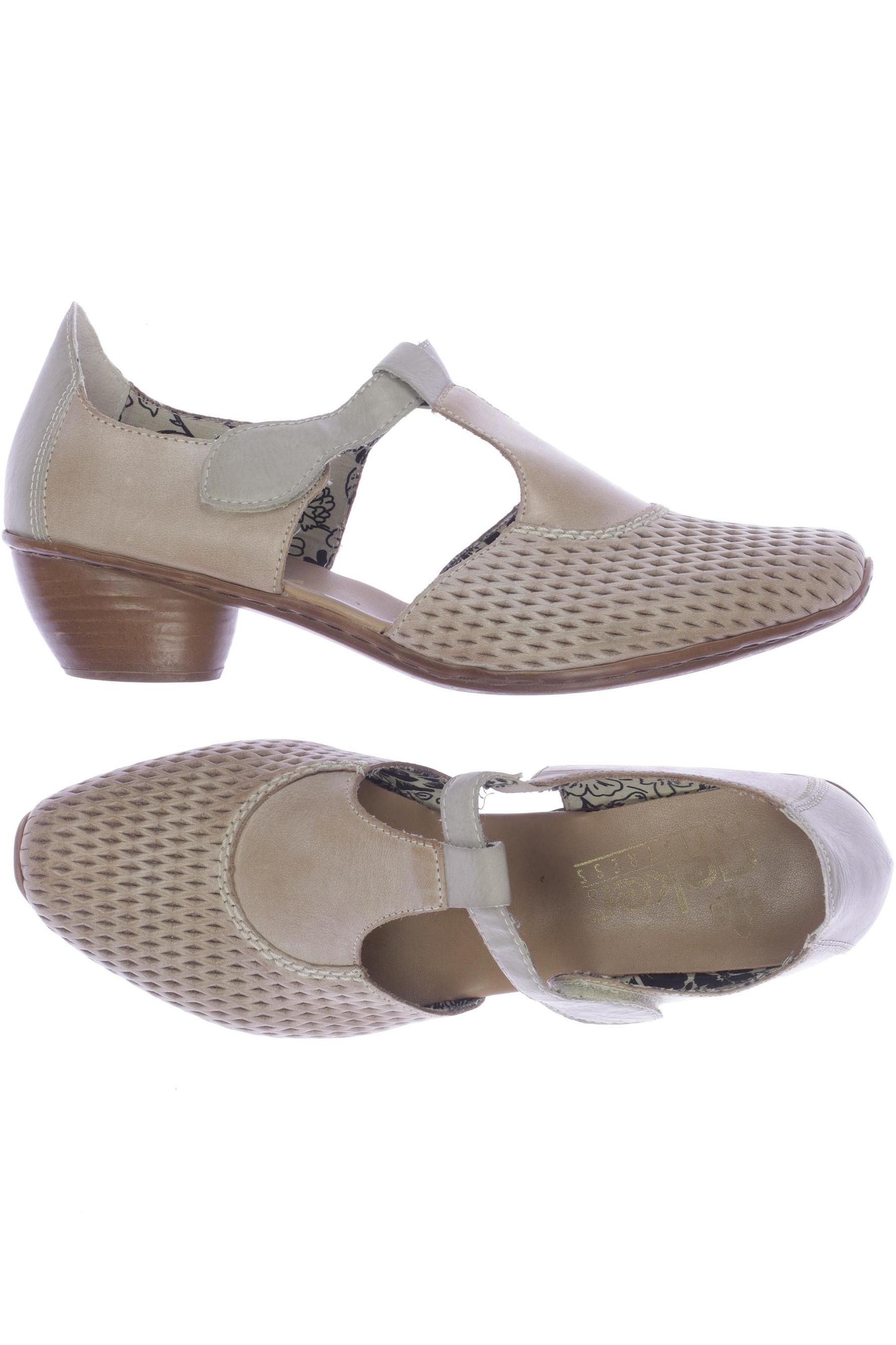 

Rieker Damen Sandale, beige, Gr. 39