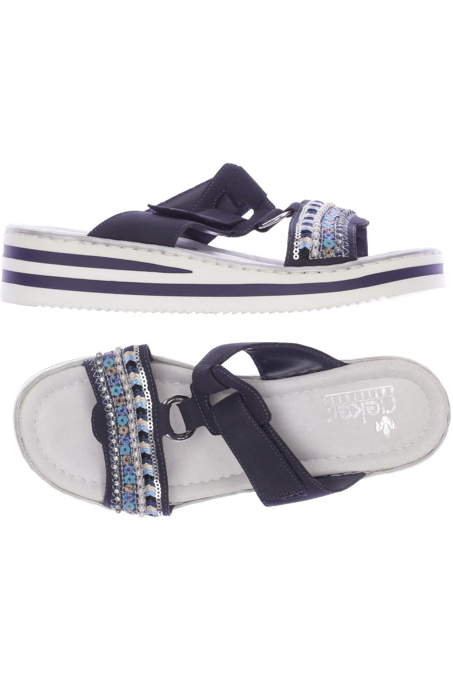 

Rieker Damen Sandale, schwarz, Gr. 37