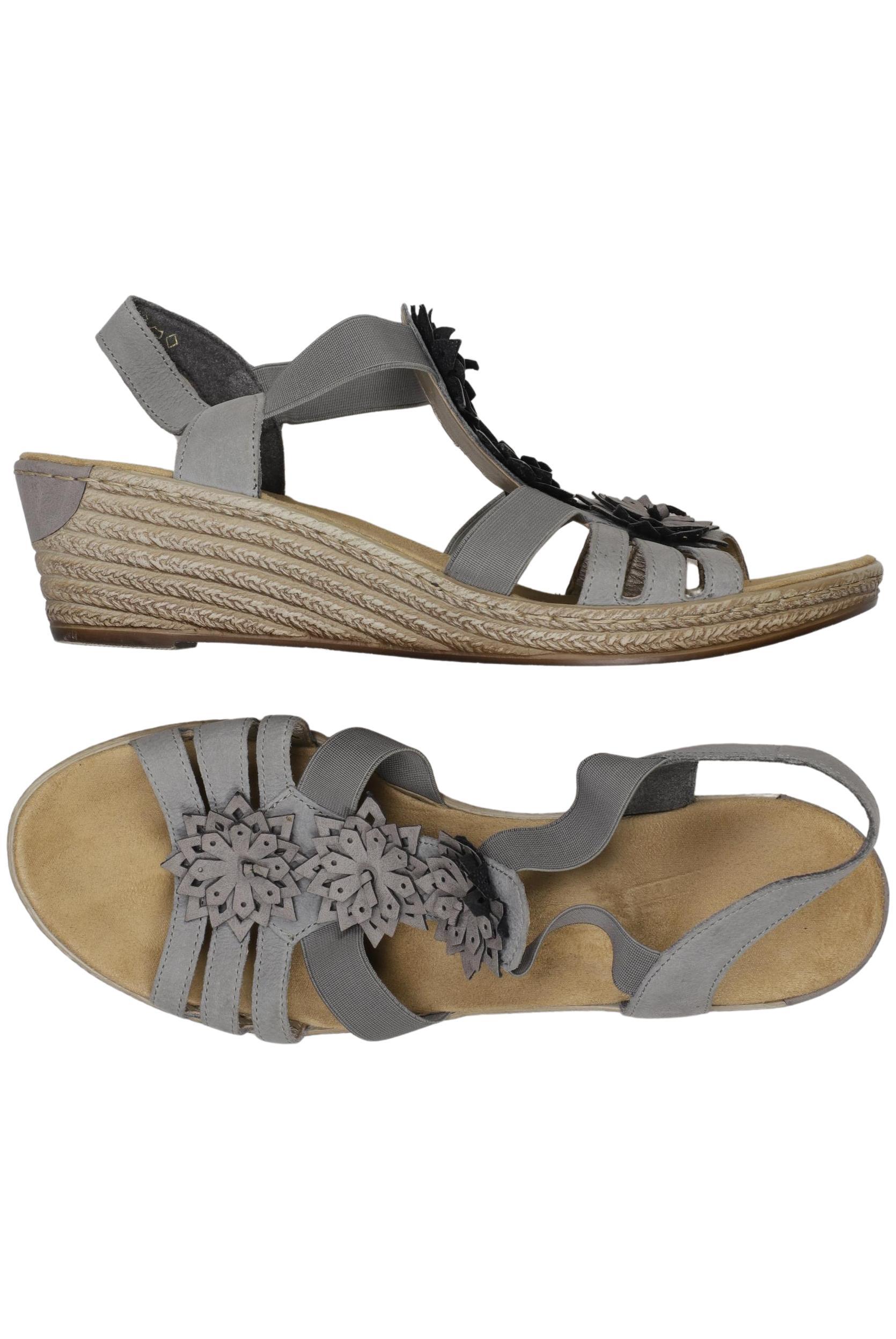 

Rieker Damen Sandale, grau, Gr. 41