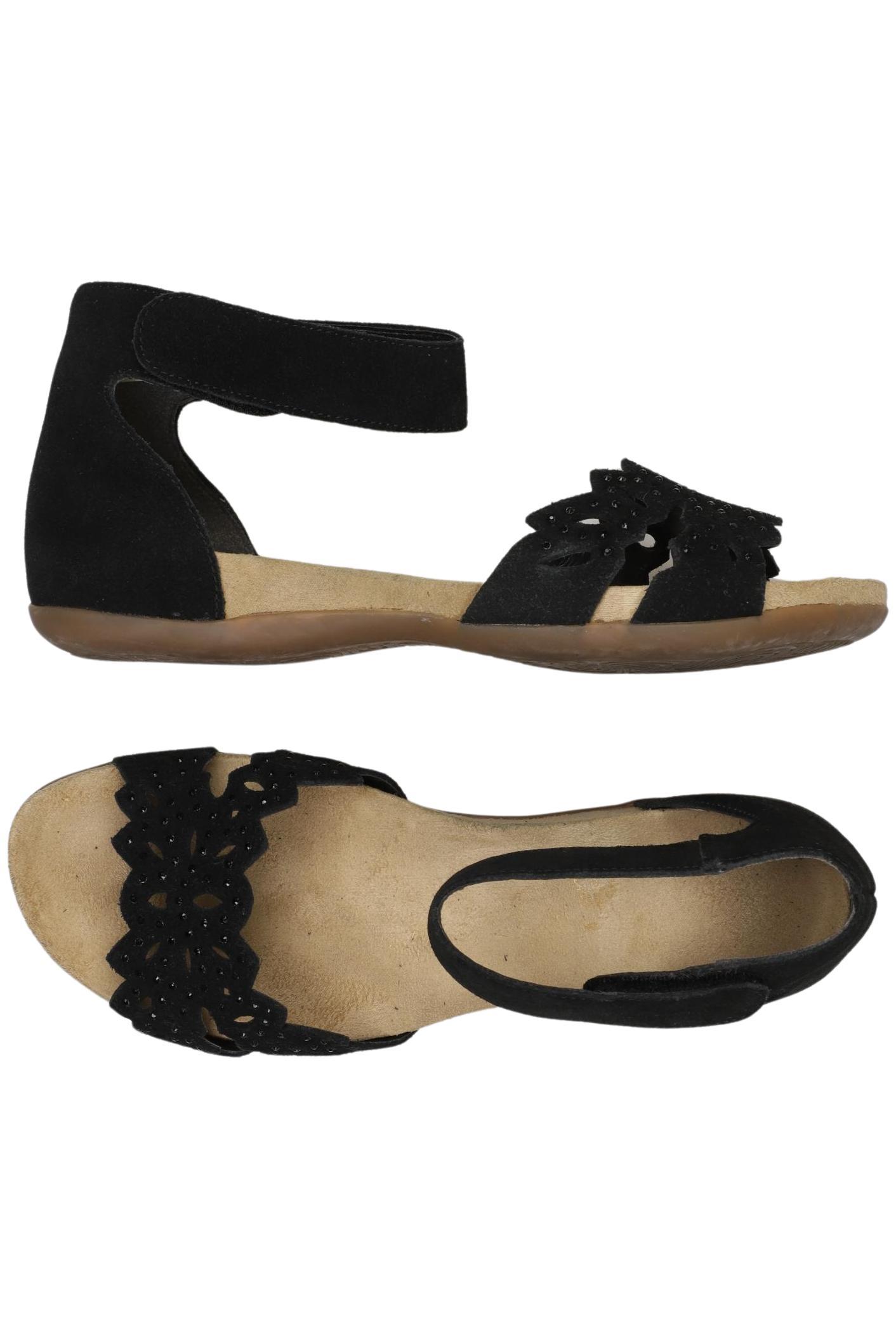 

Rieker Damen Sandale, schwarz, Gr. 40