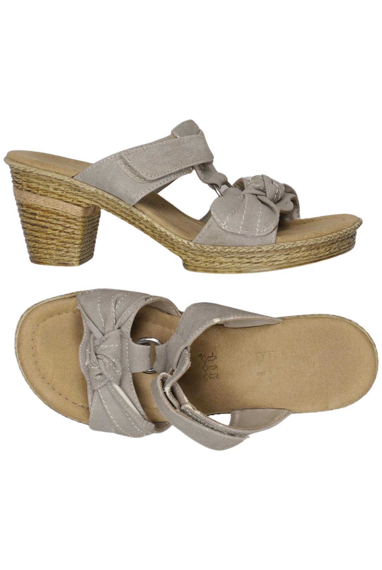 

Rieker Damen Sandale, grau, Gr. 37