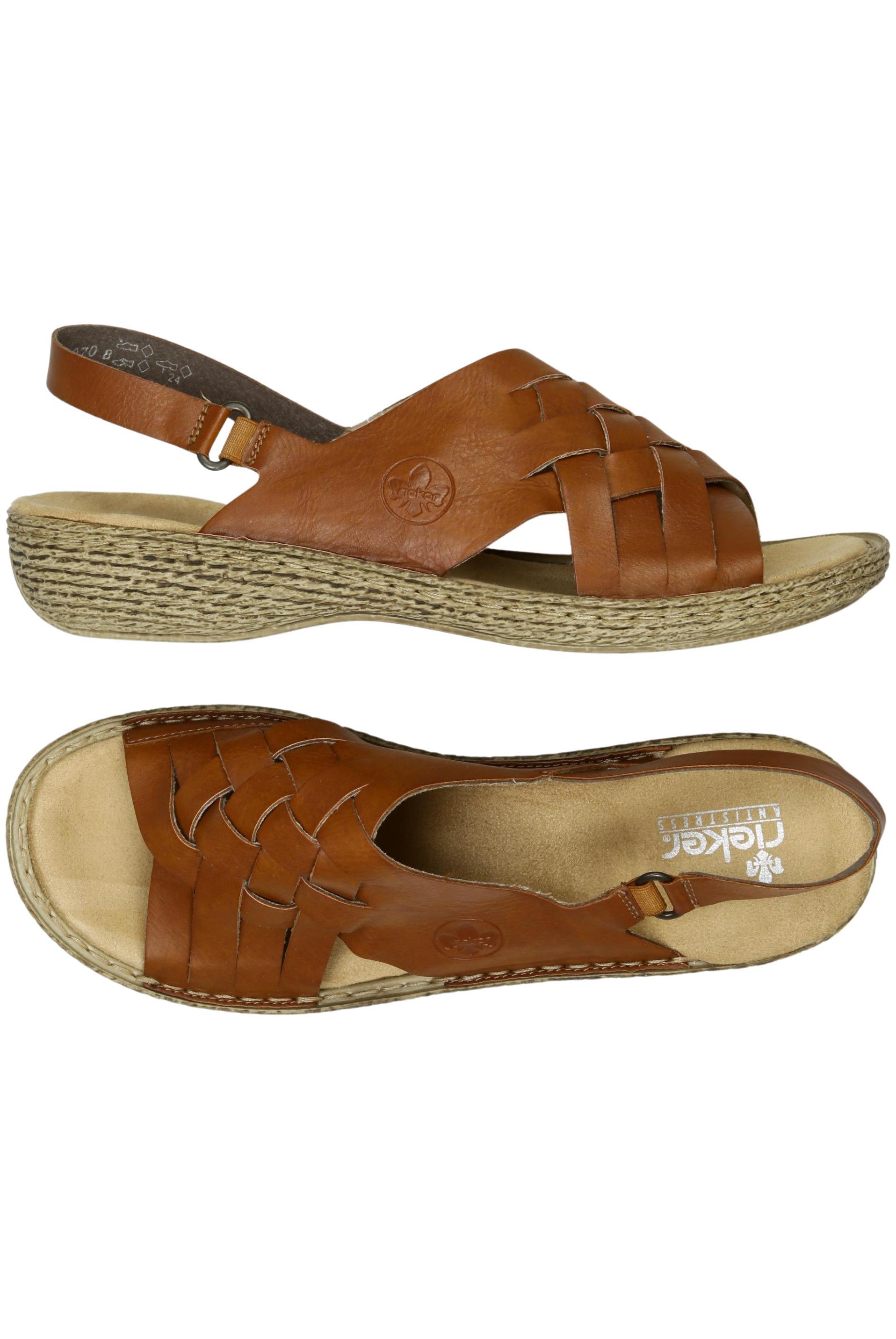 

Rieker Damen Sandale, braun, Gr. 42