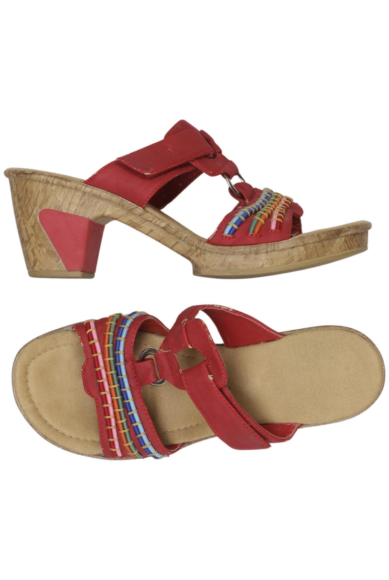 

Rieker Damen Sandale, rot, Gr. 39