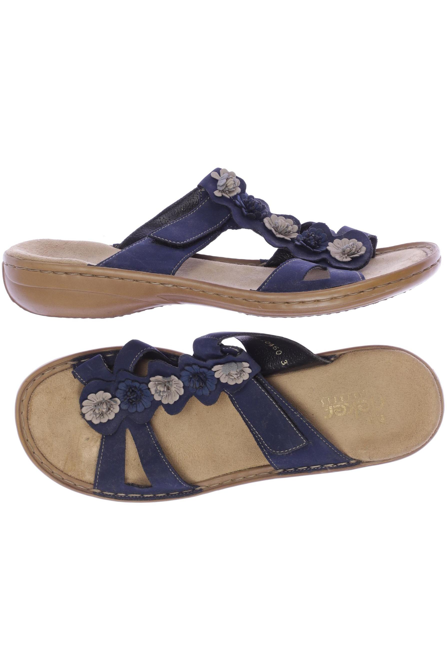 

Rieker Damen Sandale, marineblau, Gr. 41