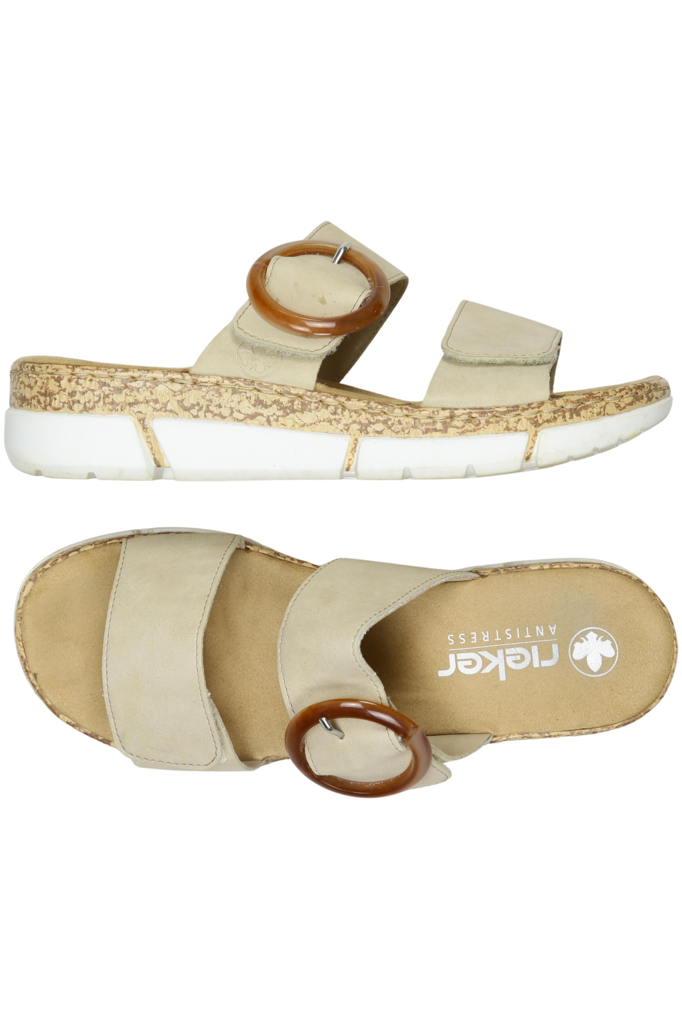 

Rieker Damen Sandale, beige, Gr. 39