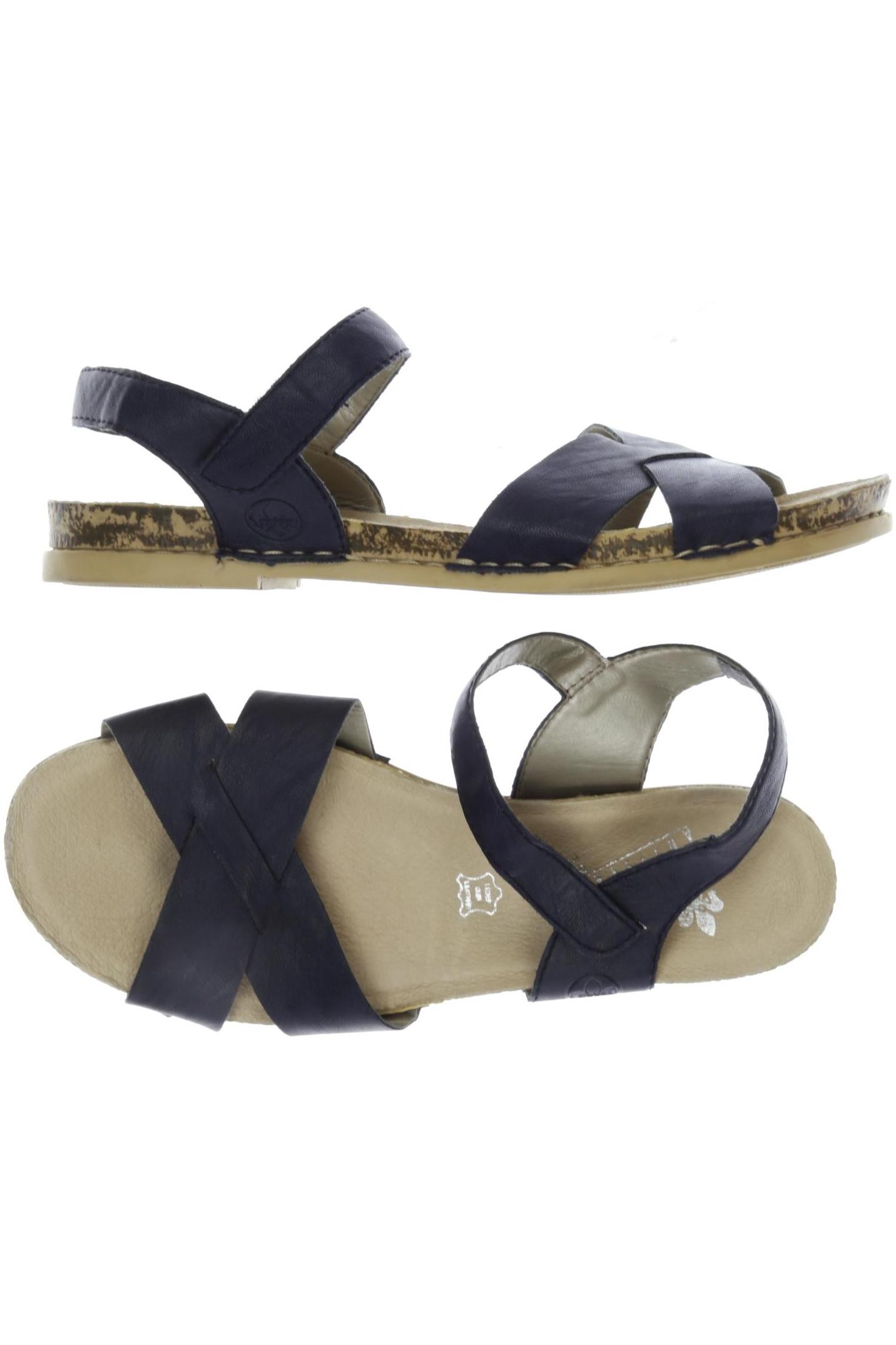 

Rieker Damen Sandale, marineblau, Gr. 41