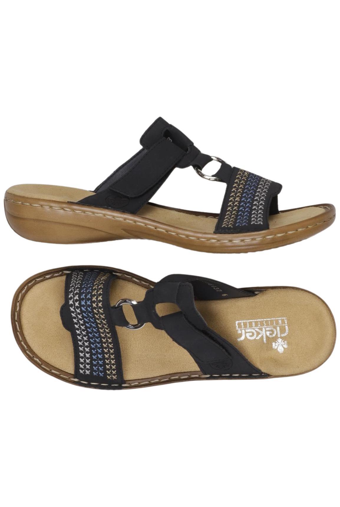 

Rieker Damen Sandale, schwarz, Gr. 37