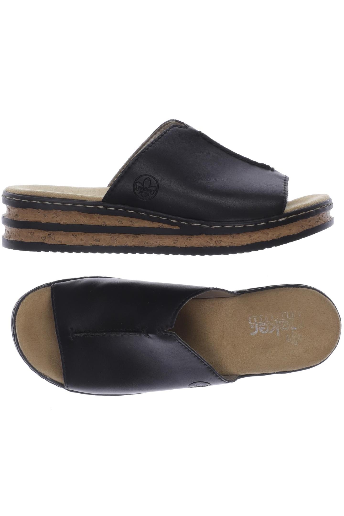 

Rieker Damen Sandale, schwarz, Gr. 38