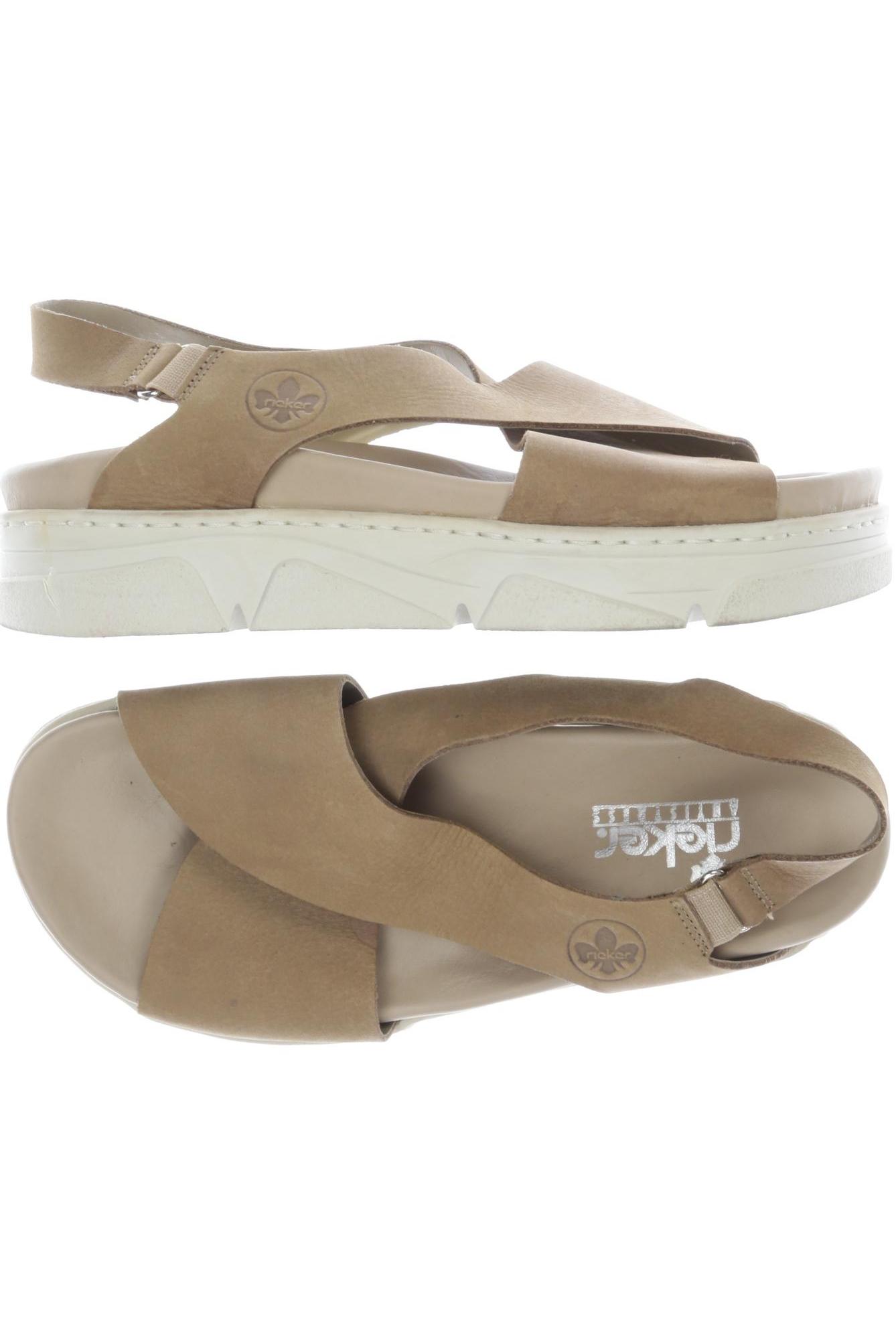 

Rieker Damen Sandale, beige, Gr. 37