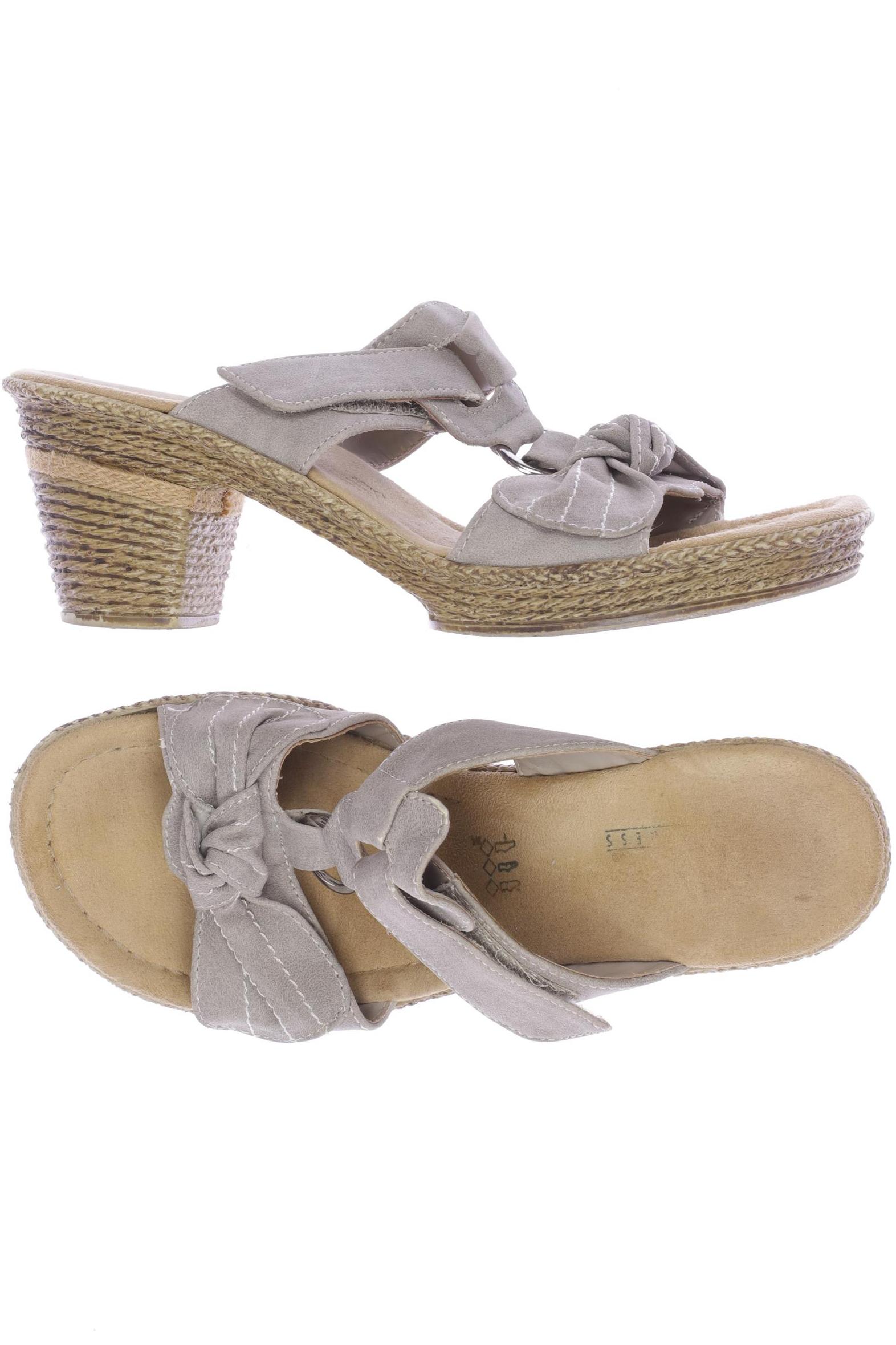 

Rieker Damen Sandale, beige, Gr. 39