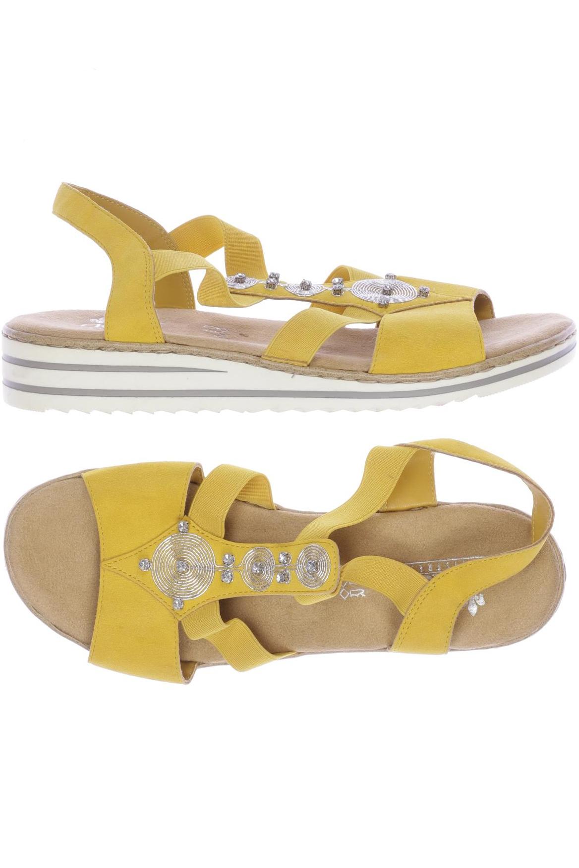 

Rieker Damen Sandale, orange, Gr. 41