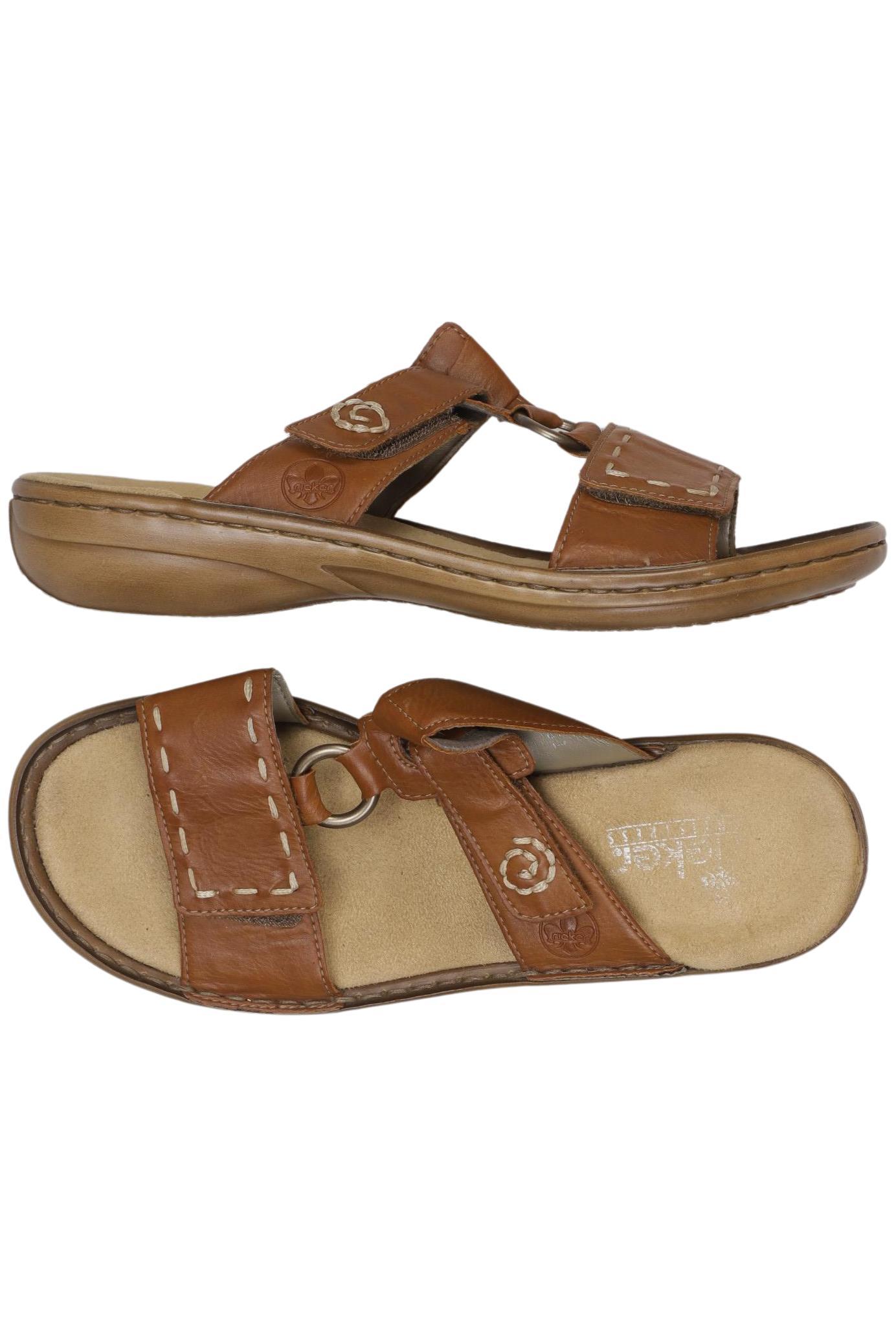 

Rieker Damen Sandale, braun, Gr. 38