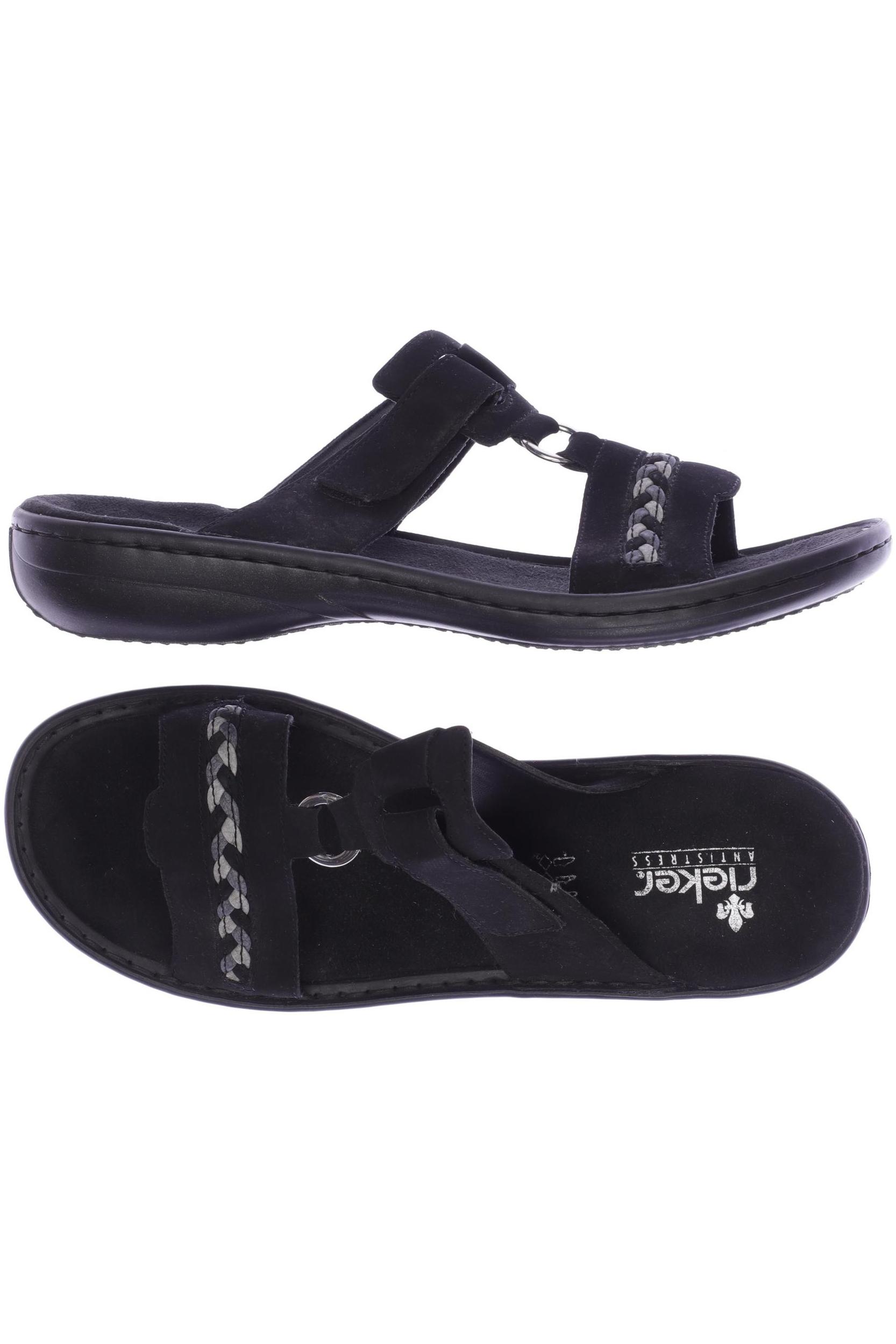 

Rieker Damen Sandale, schwarz