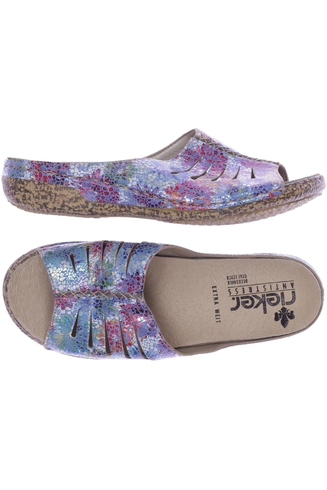 

Rieker Damen Sandale, blau, Gr. 38