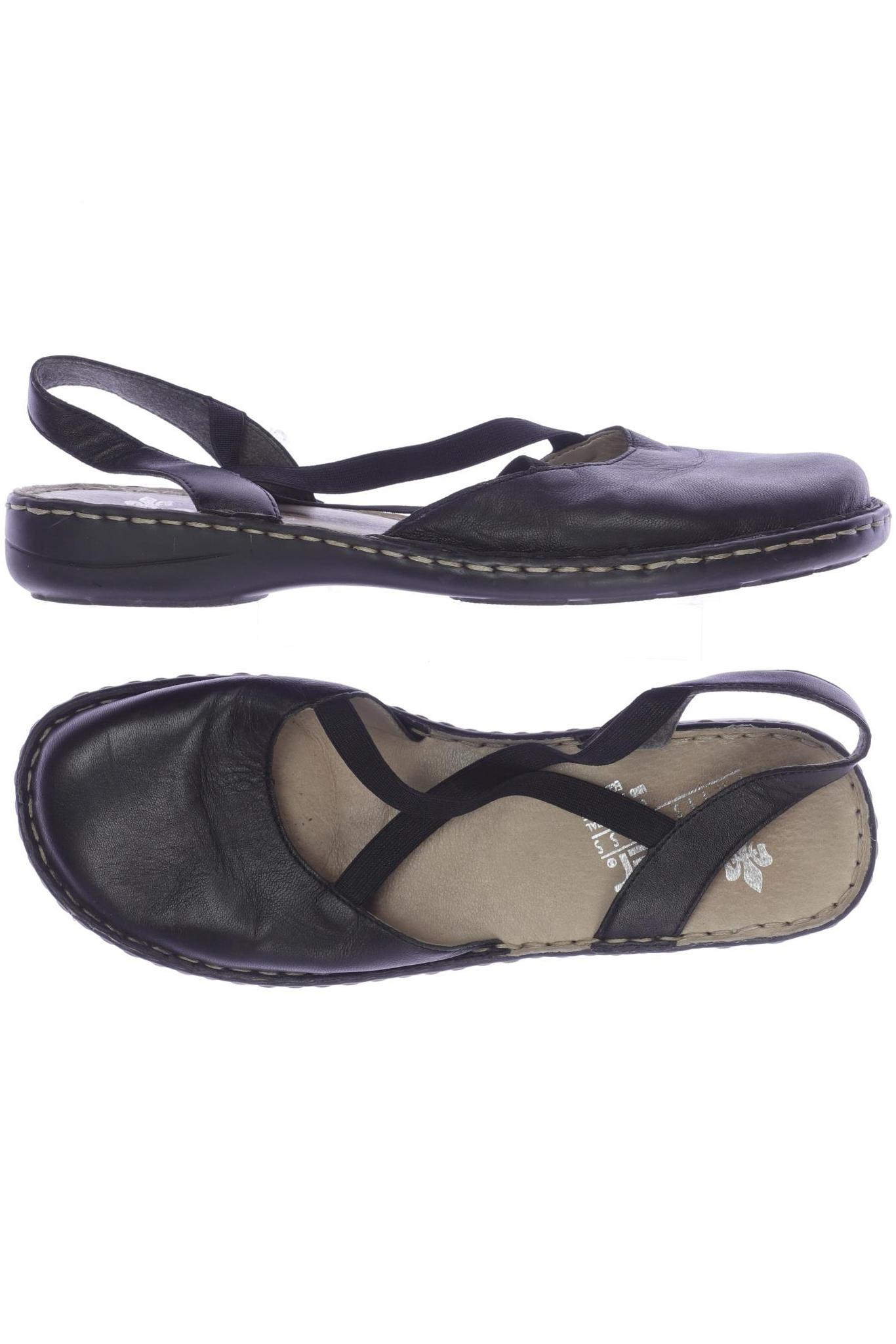 

Rieker Damen Sandale, schwarz, Gr. 41